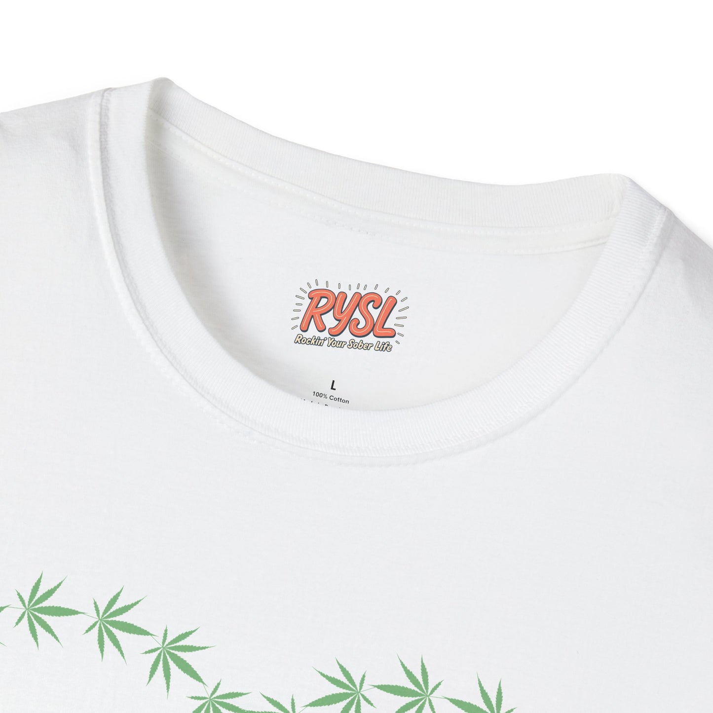 Cali-Sober Vibes Heart Tee – Rockin’ Your Cali-Sober Life