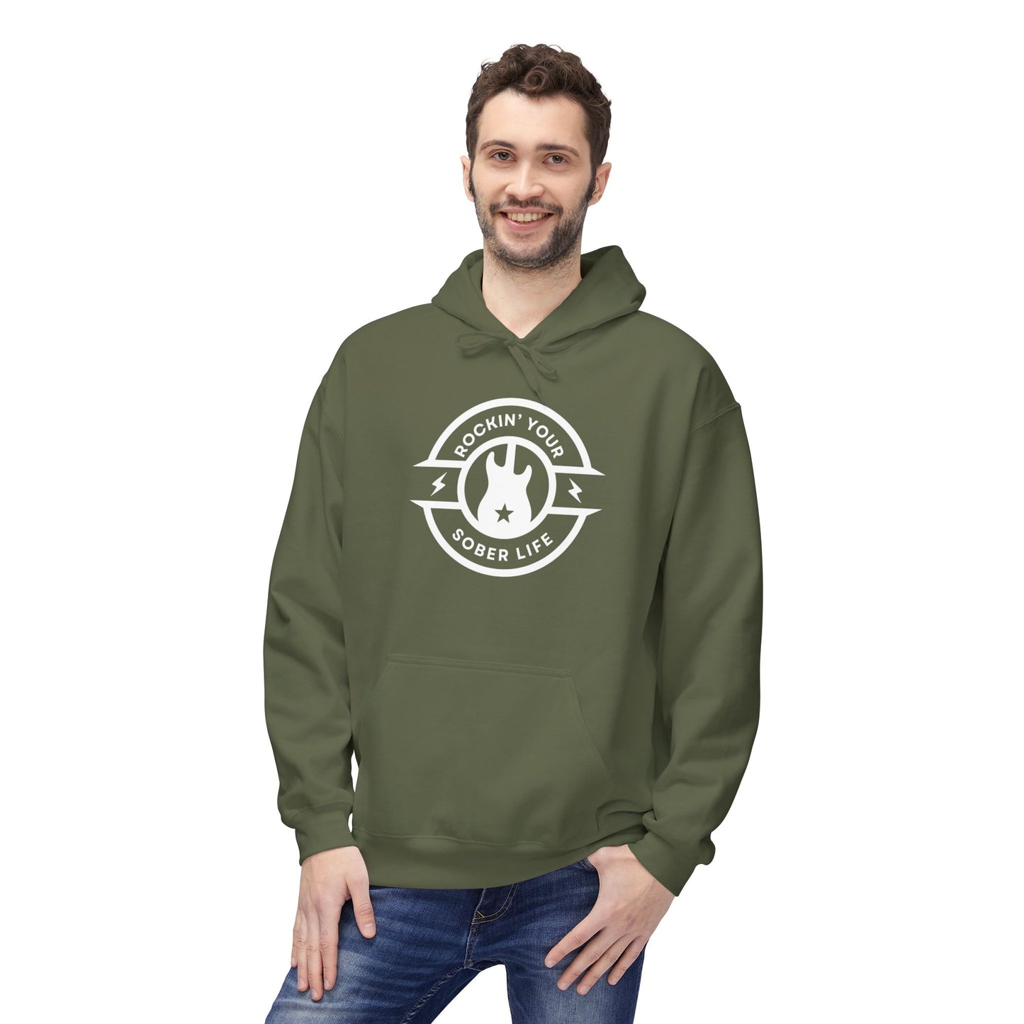 Rockin’ Your Sober Life Logo Hoodie – Classic Edition