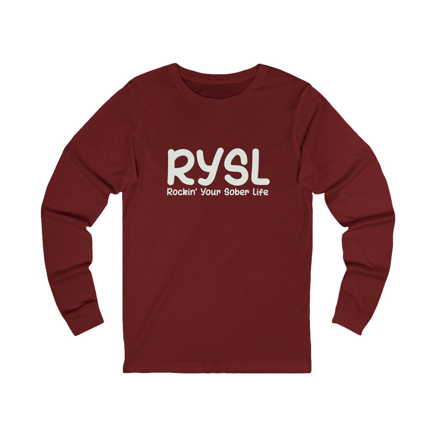 RYSL Classic Long Sleeve Tee – Rockin’ Your Sober Life