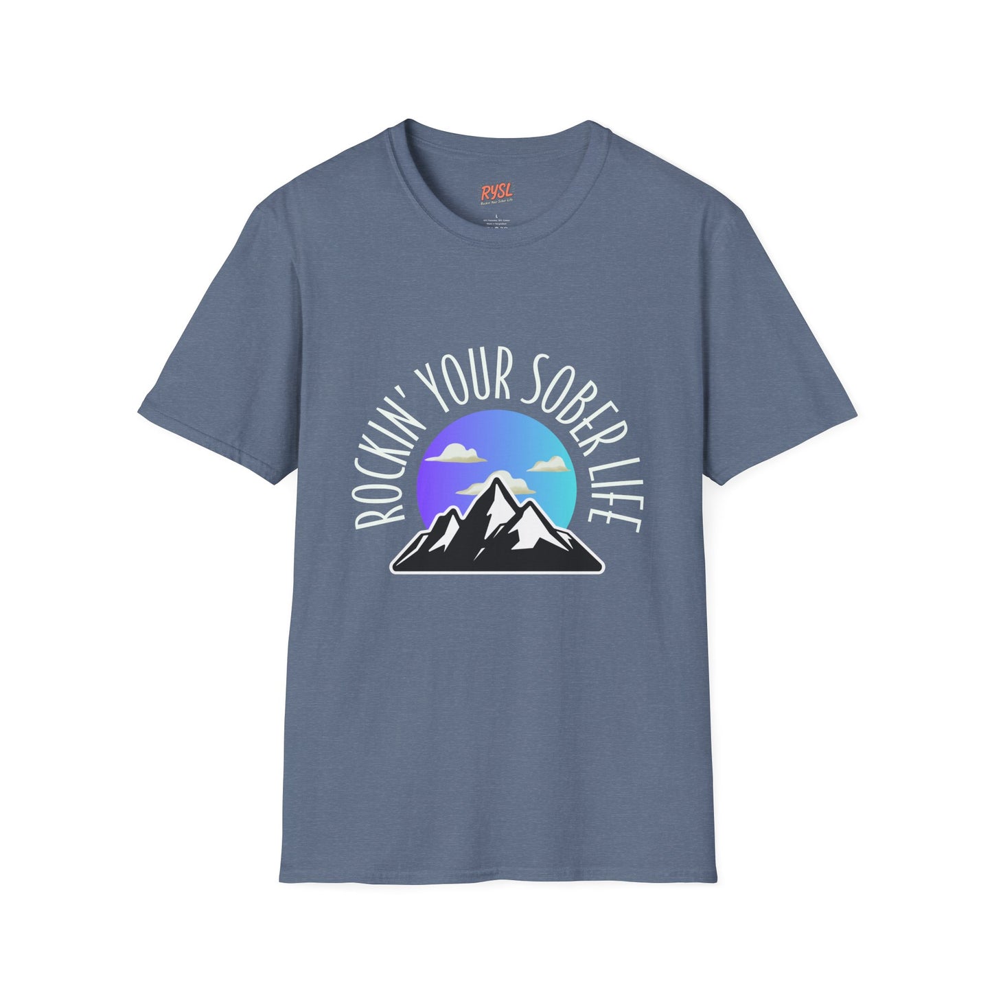 "Mountain Mindset" Unisex Tee (Chillwave)