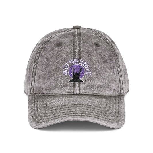 RYSL OG Vintage Embroidered Cap (Purple)