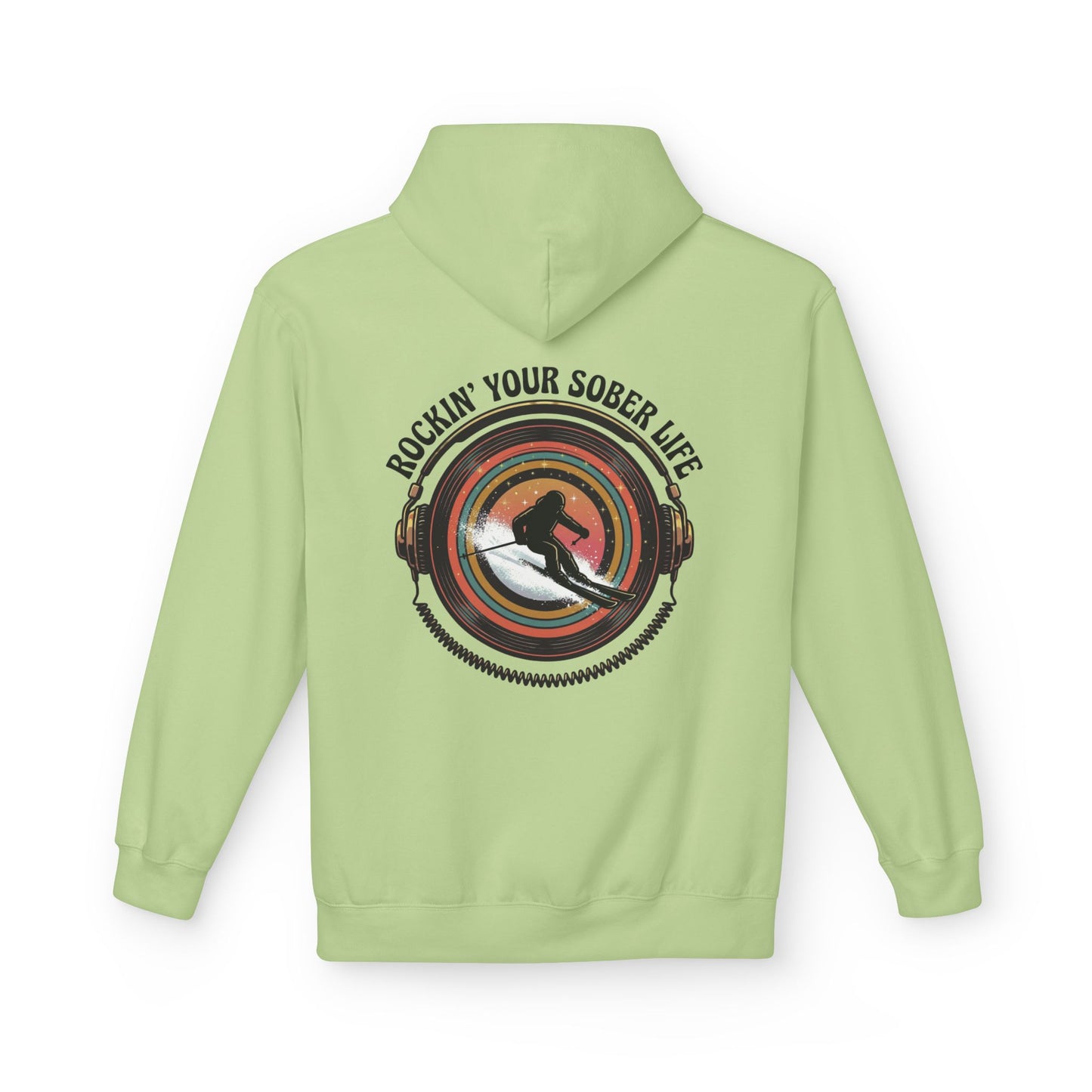Rockin' Your Sober Life - Skier Hoodie