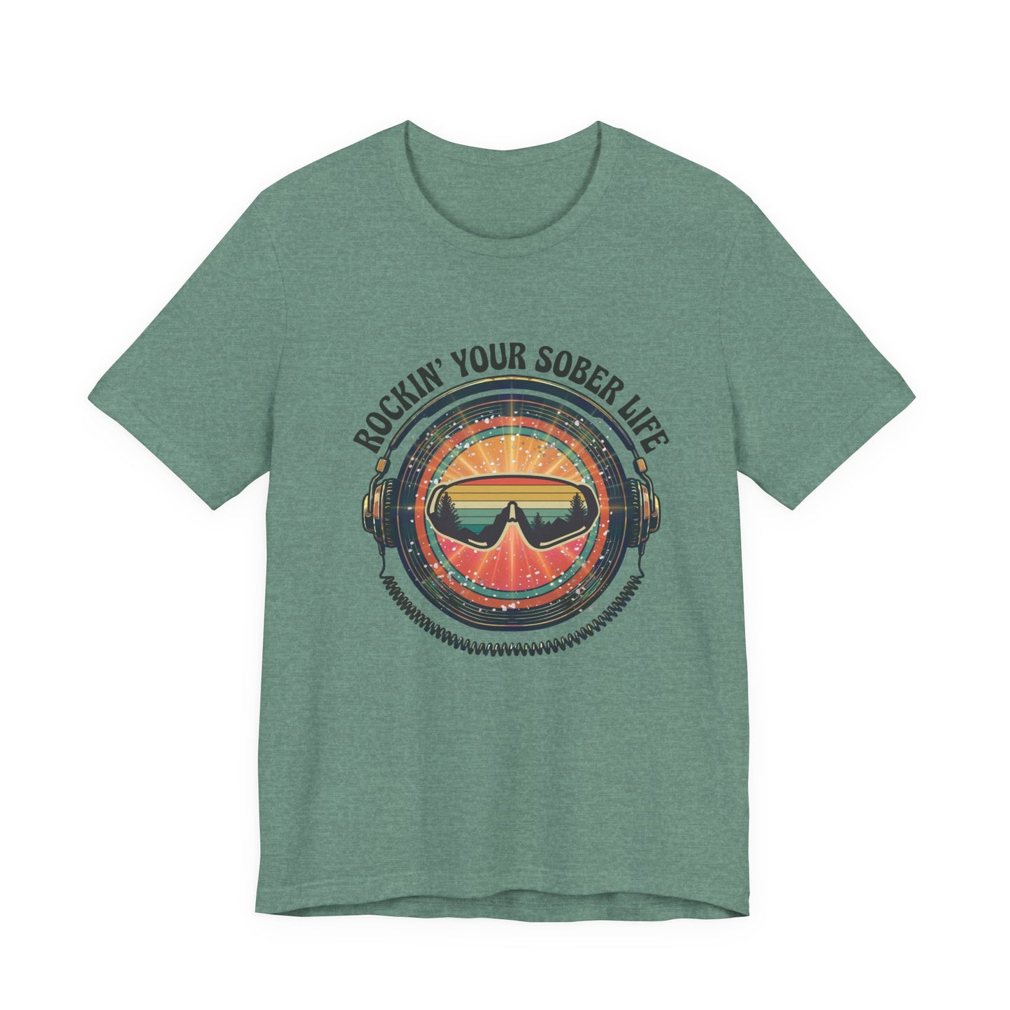 Rock Your Sober Life on the Slopes - Retro Goggle Design