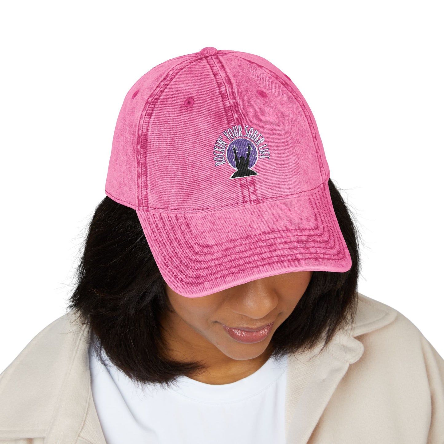 RYSL OG Vintage Embroidered Cap (Purple)