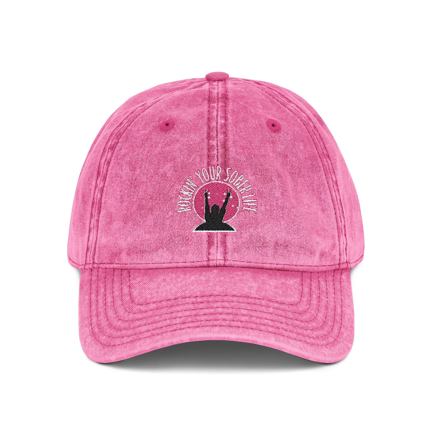 RYSL OG Vintage Embroidered Cap (Pink)
