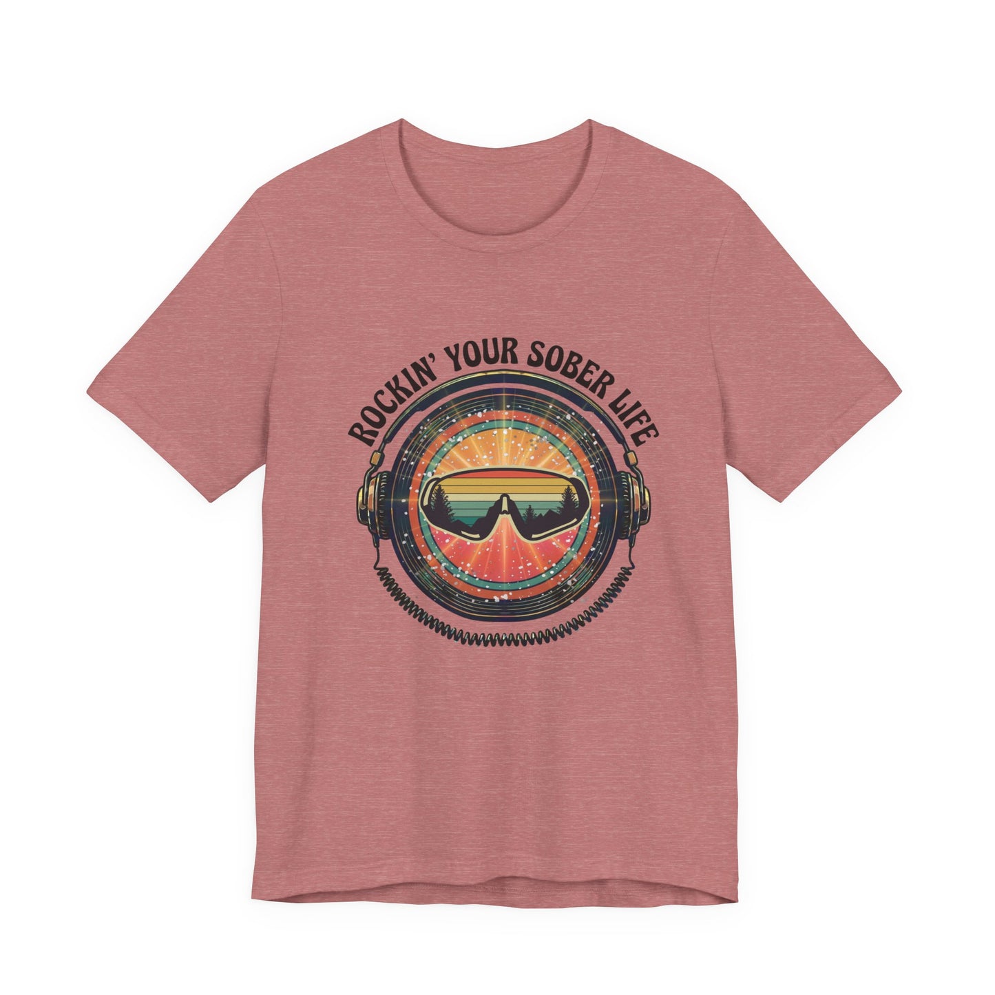 Rock Your Sober Life on the Slopes - Retro Goggle Design