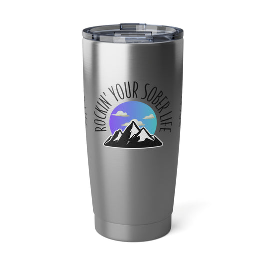 Mountain Mindset Rockin' Your Sober Life Tumbler - 20oz