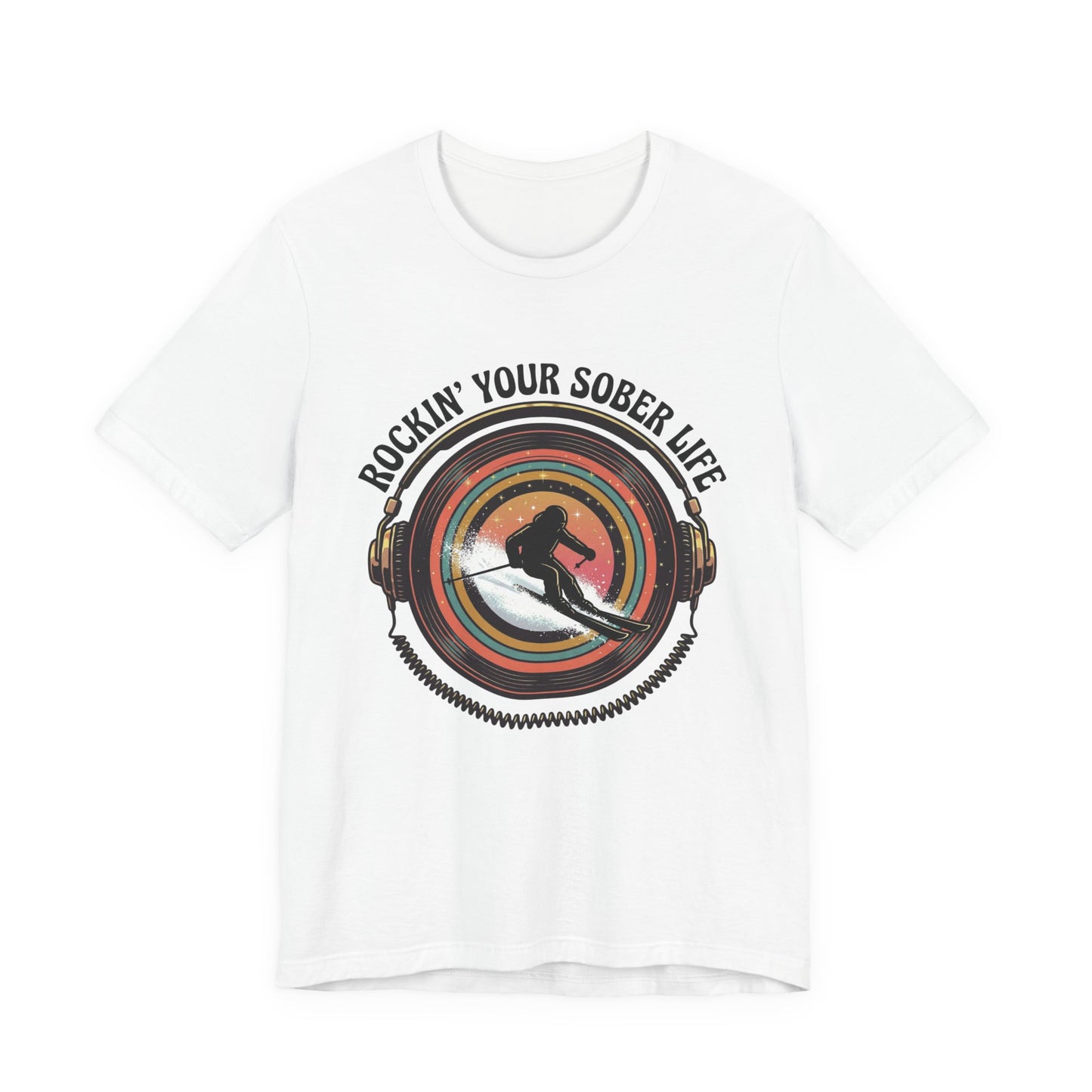 Rockin' Your Sober Life - Skier Tee