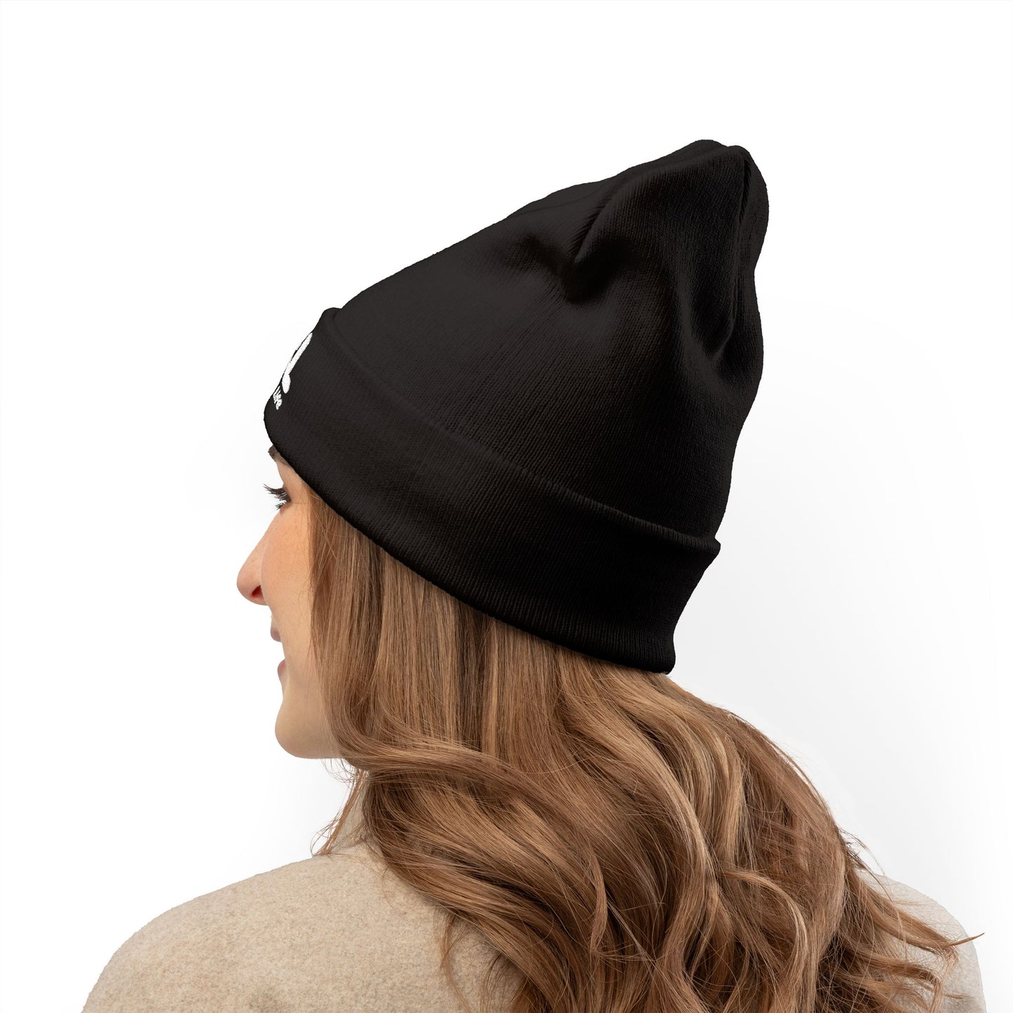 Copy of Cozy RYSL Knit Beanie with Embroidery (Teal)