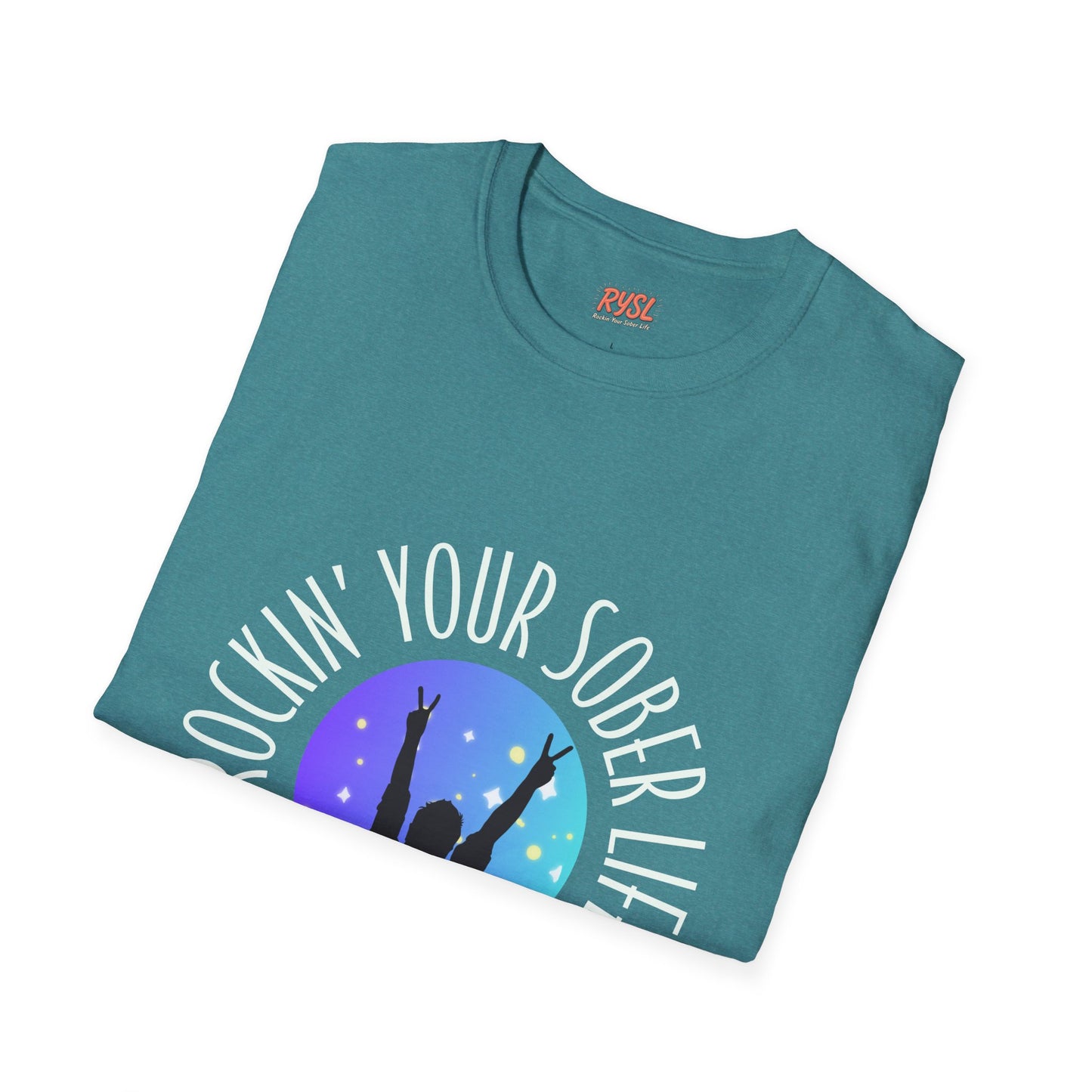 "RYSL OG" Logo Unisex Tee (Chillwave)