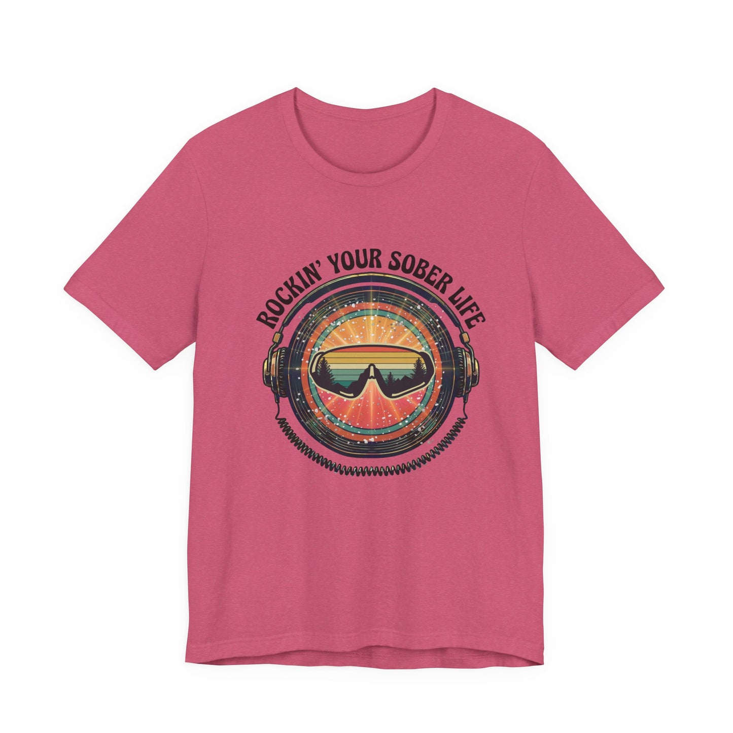 Rock Your Sober Life on the Slopes - Retro Goggle Design