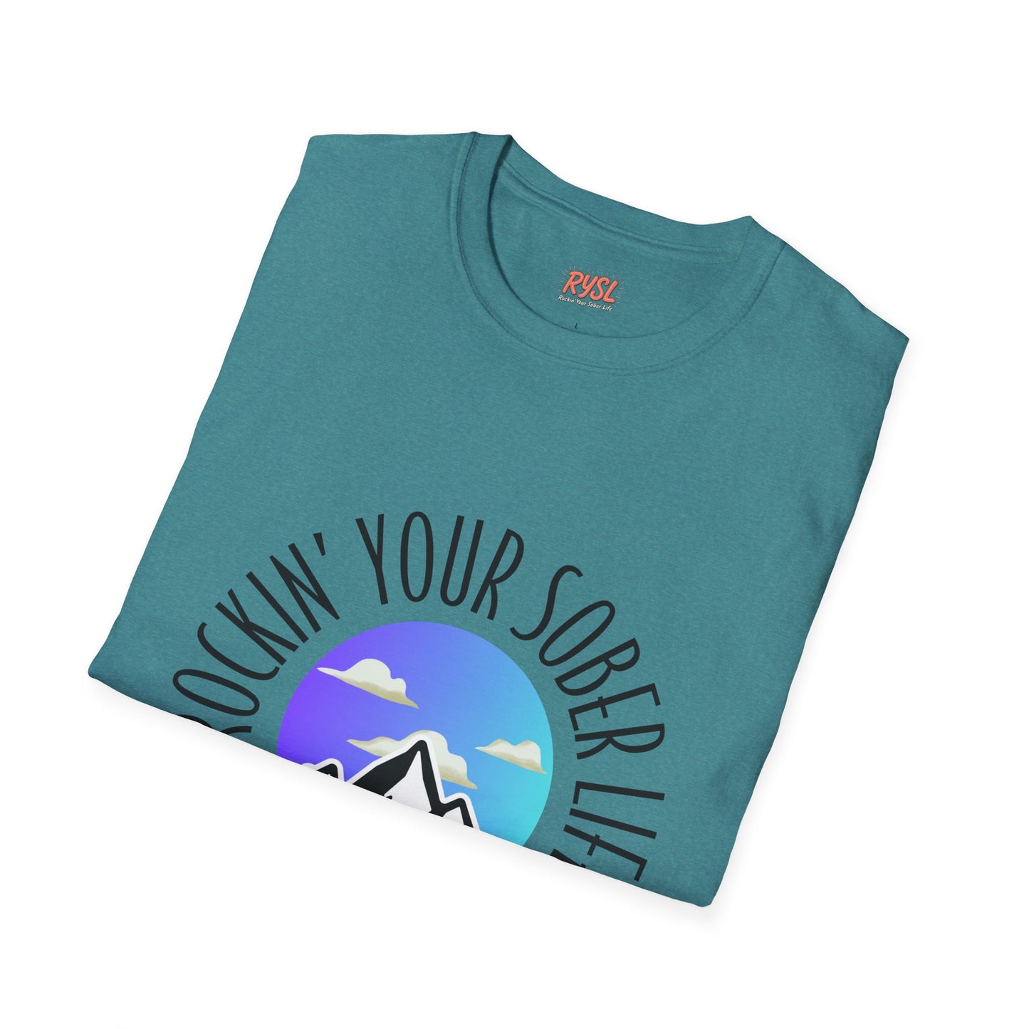 “Mountain Mindset” Unisex Tee (Chillwave)