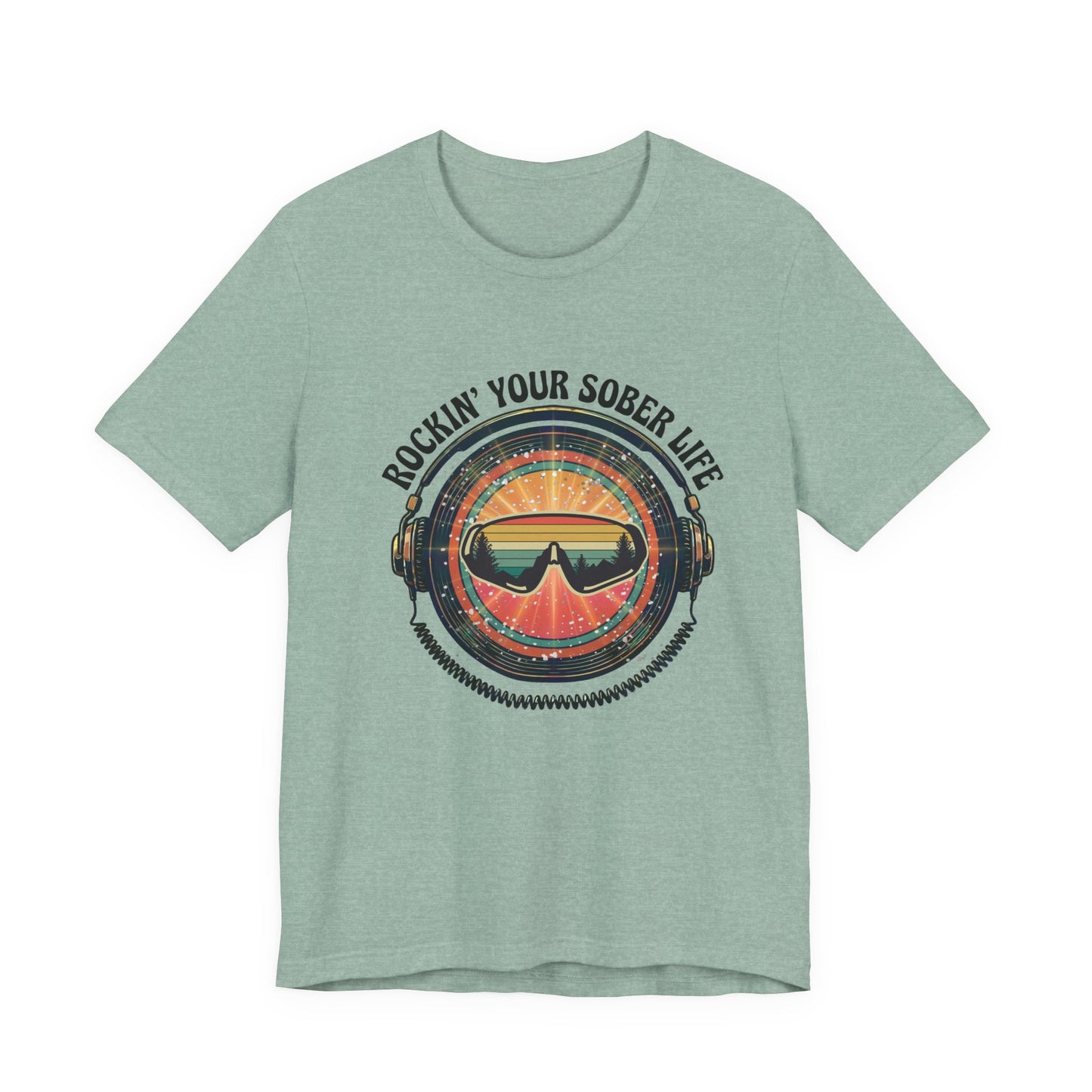 Rock Your Sober Life on the Slopes - Retro Goggle Design