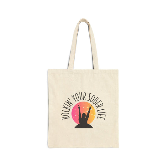 RYSL OG Logo Cotton Canvas Tote Bag  (Sunset)