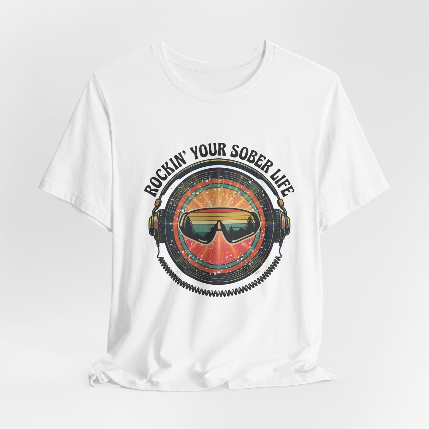 Rock Your Sober Life on the Slopes - Retro Goggle Design
