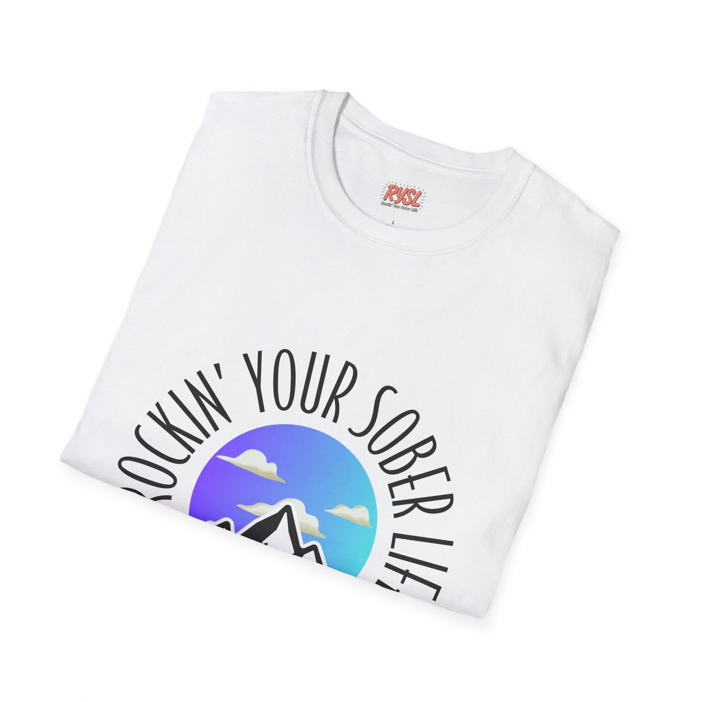 “Mountain Mindset” Unisex Tee (Chillwave)