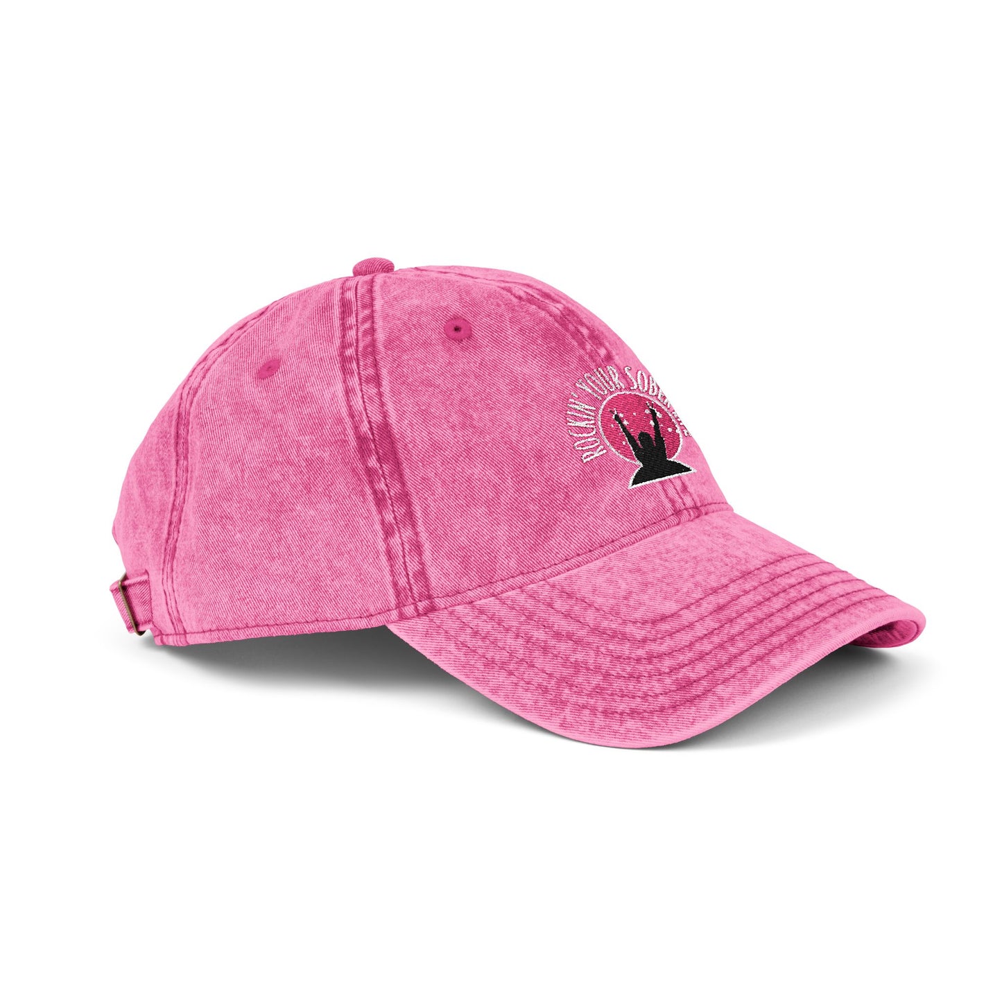 RYSL OG Vintage Embroidered Cap (Pink)