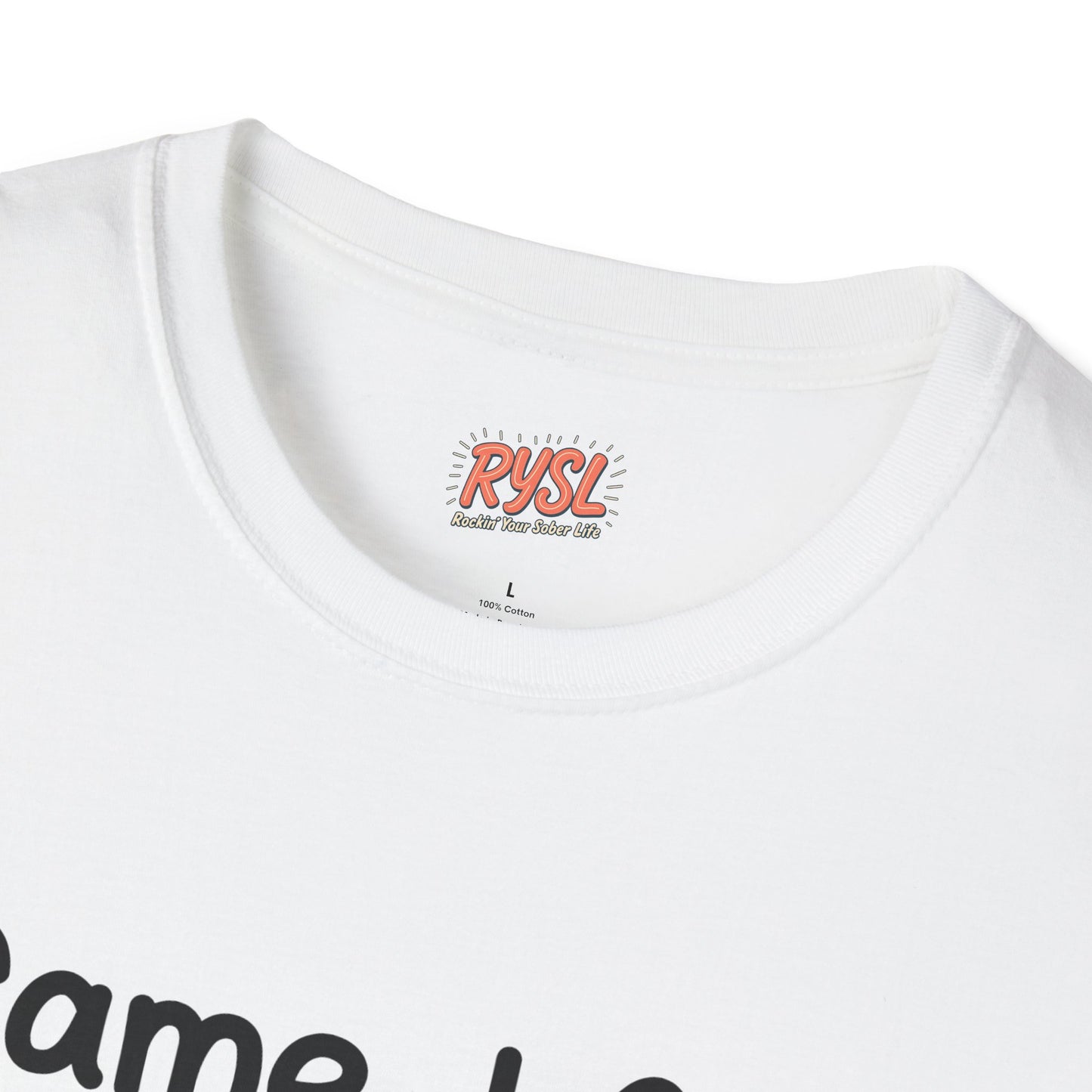 I Came. I Saw. I Left at a Reasonable Hour Tee – Rockin’ Your Sober Life