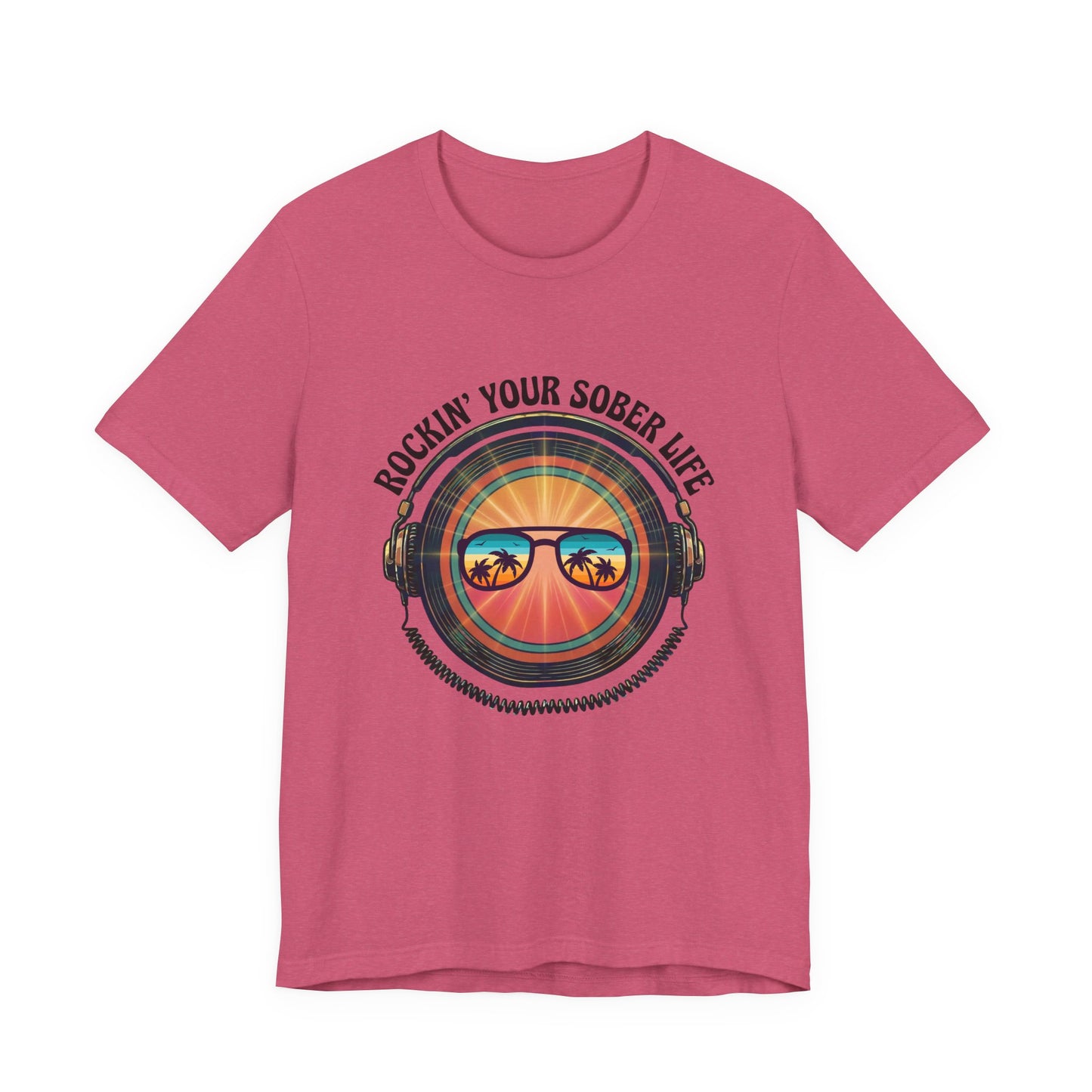 Rockin' Your Sober Life - Aviator Sunglasses Edition | Vintage Vinyl Design