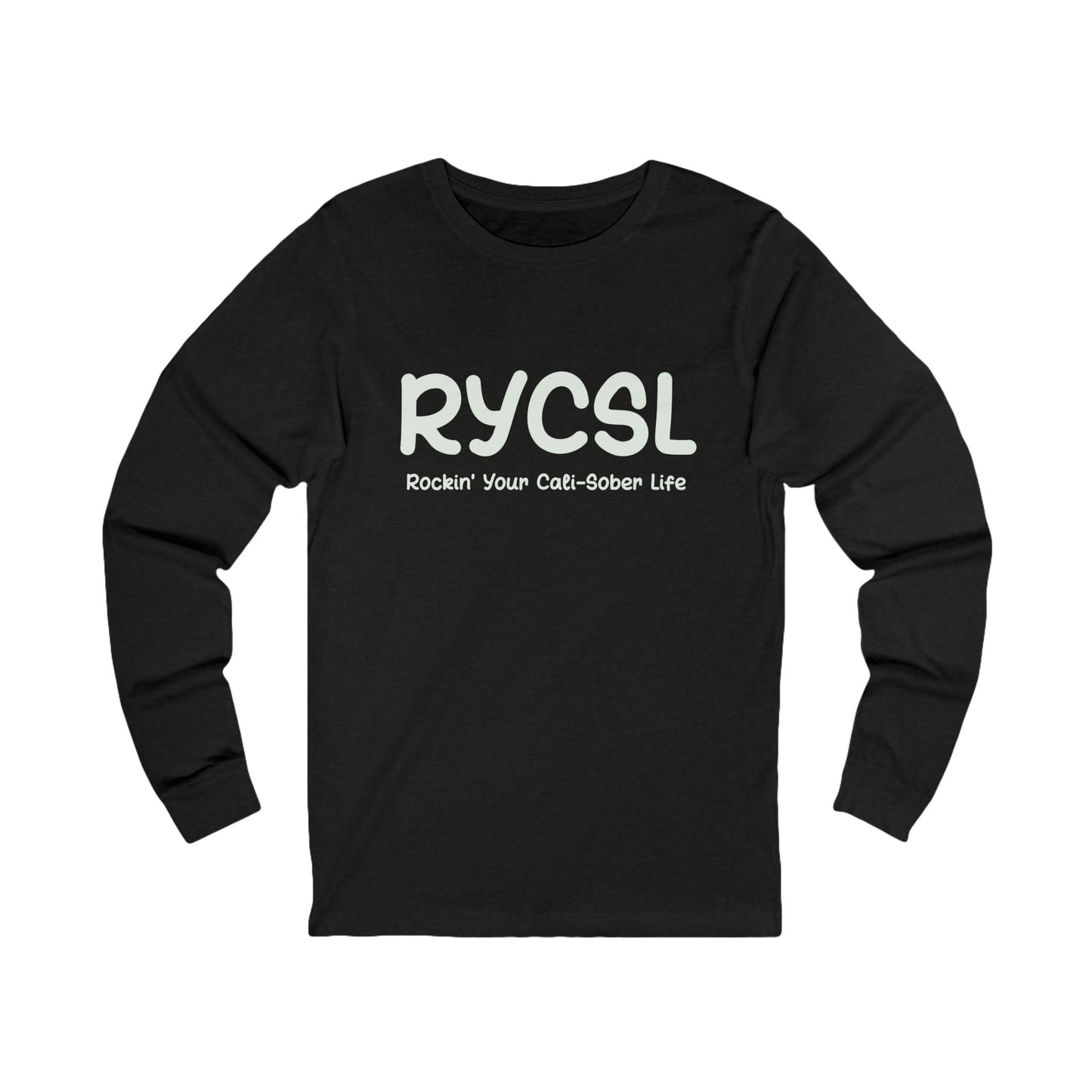 RYCSL Classic Long Sleeve Tee – Rockin’ Your Cali-Sober Life