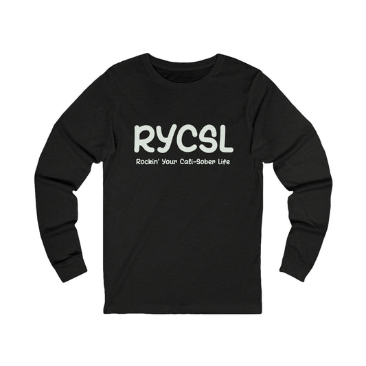 RYCSL Classic Long Sleeve Tee – Rockin’ Your Cali-Sober Life