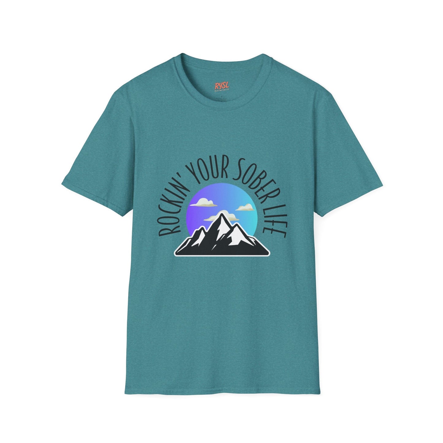 “Mountain Mindset” Unisex Tee (Chillwave)