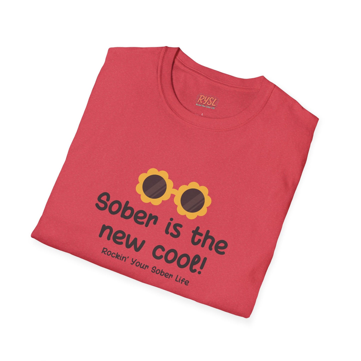 Sober Is the New Cool Tee – Rockin’ Your Sober Life