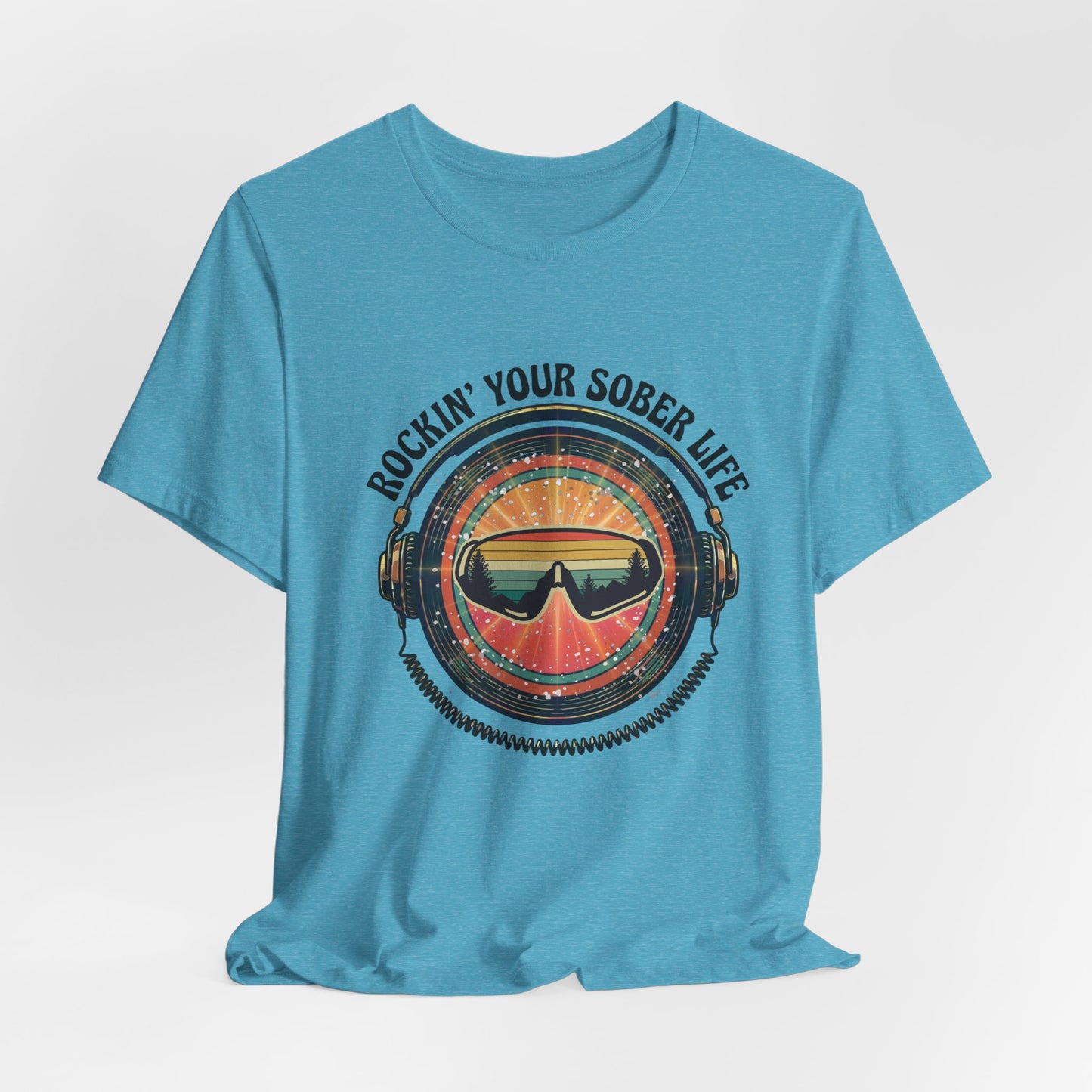 Rock Your Sober Life on the Slopes - Retro Goggle Design