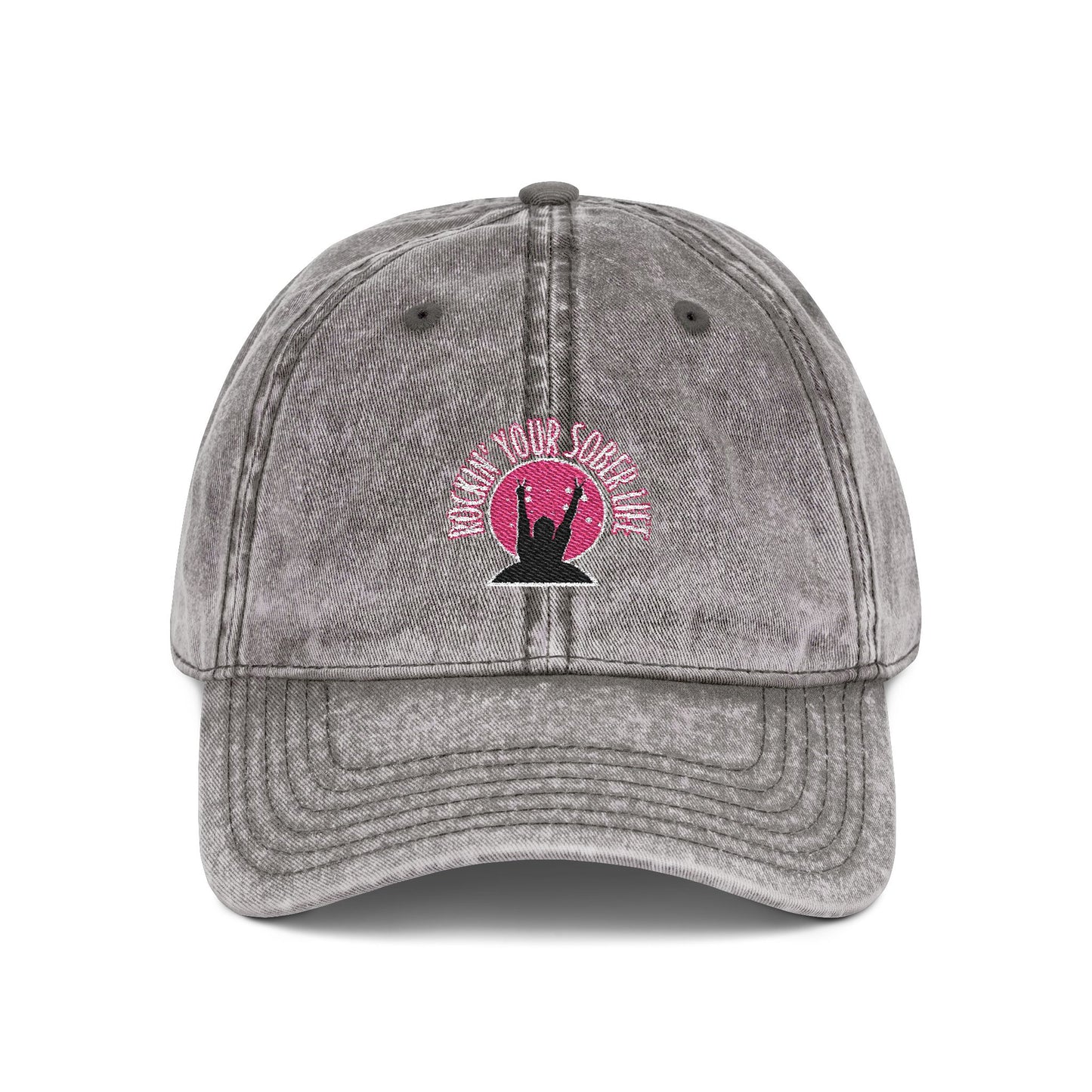 RYSL OG Vintage Embroidered Cap (Pink)