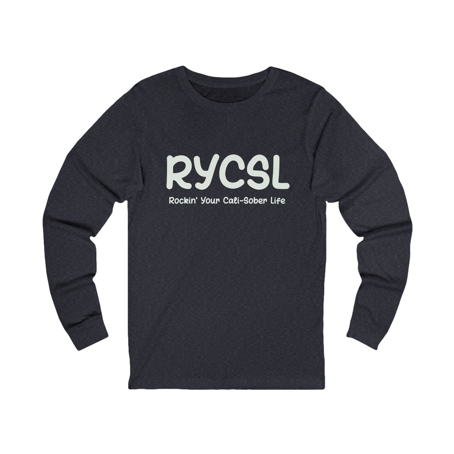 RYCSL Classic Long Sleeve Tee – Rockin’ Your Cali-Sober Life