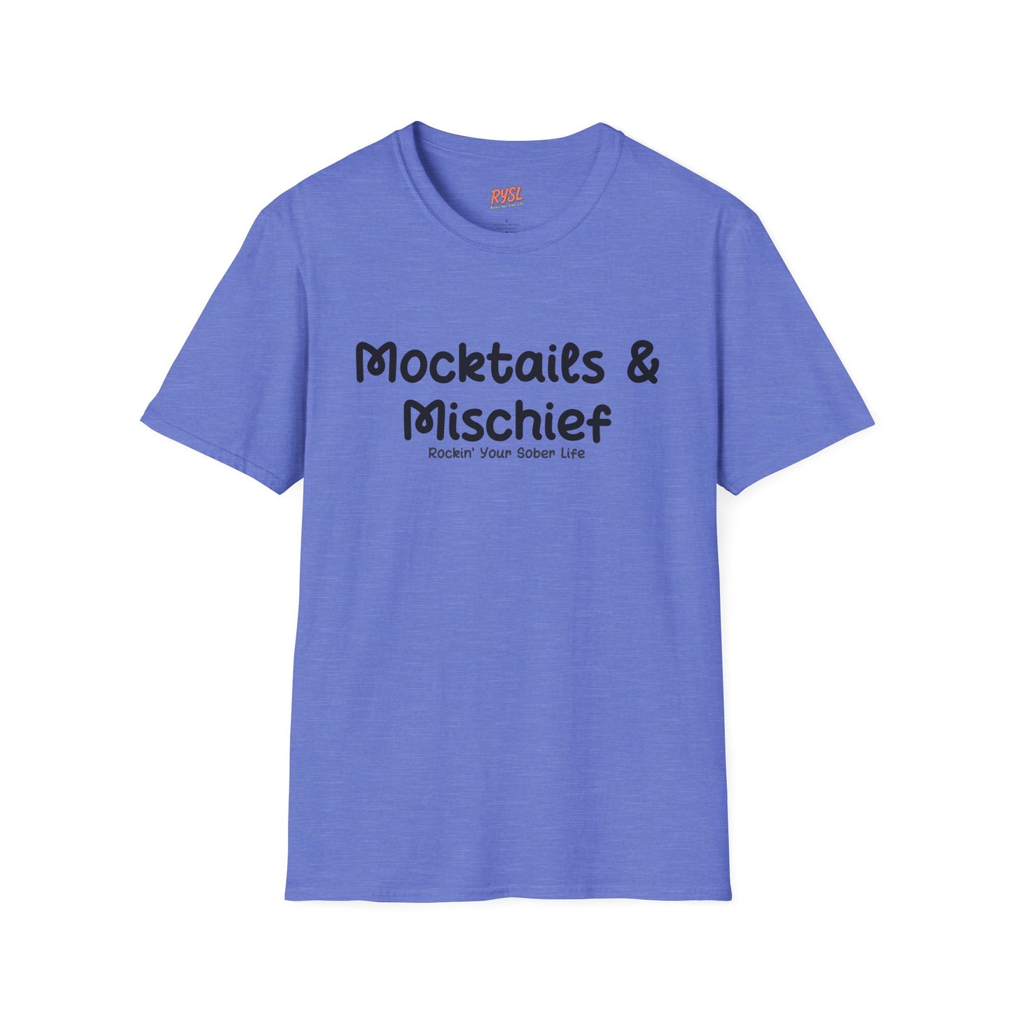 Mocktails & Mischief Tee – Rockin’ Your Sober Life