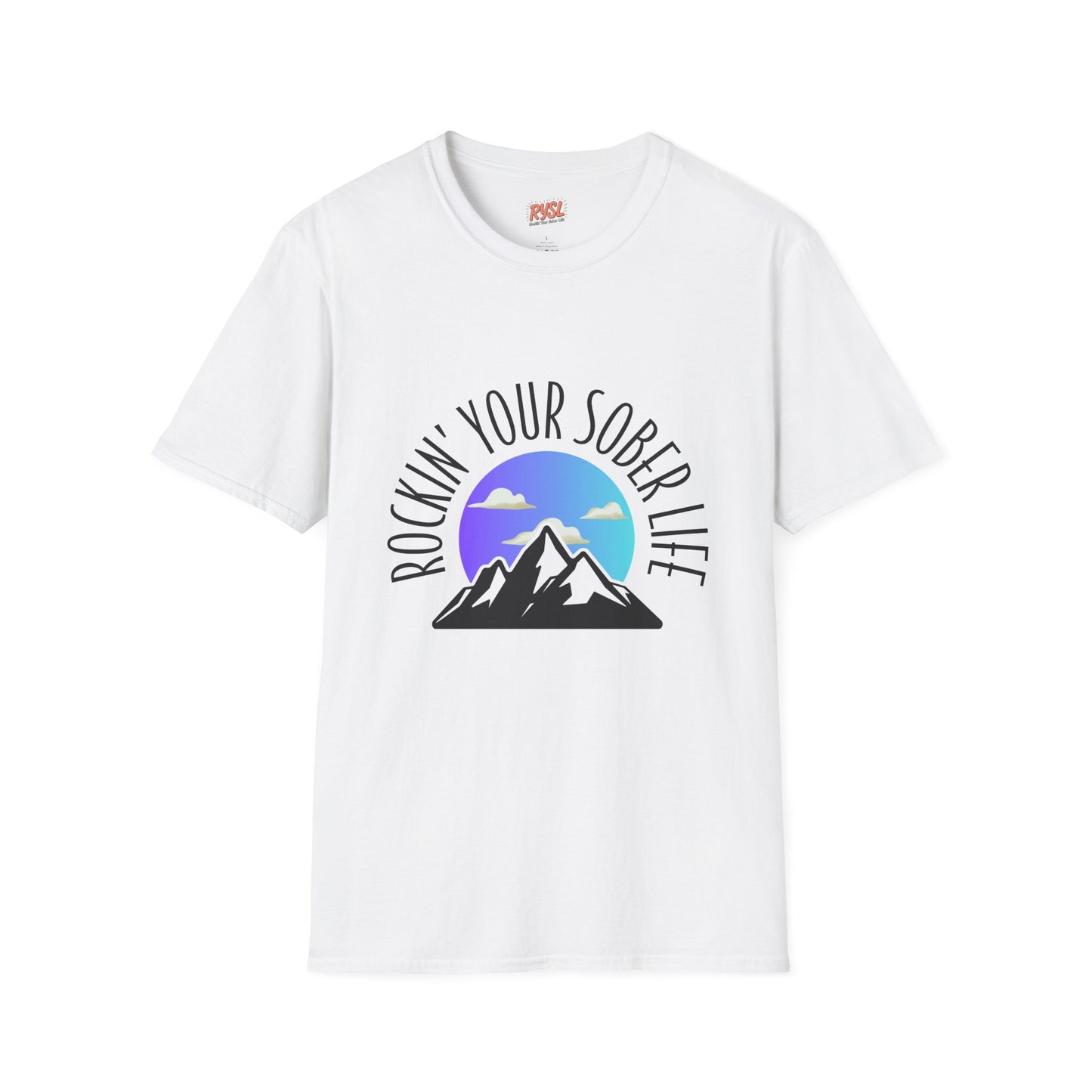 “Mountain Mindset” Unisex Tee (Chillwave)