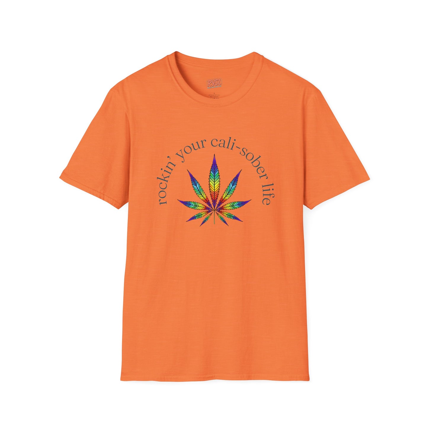 Cali-Sober Vibes Psychedelic Tee – Rockin’ Your Cali-Sober Life