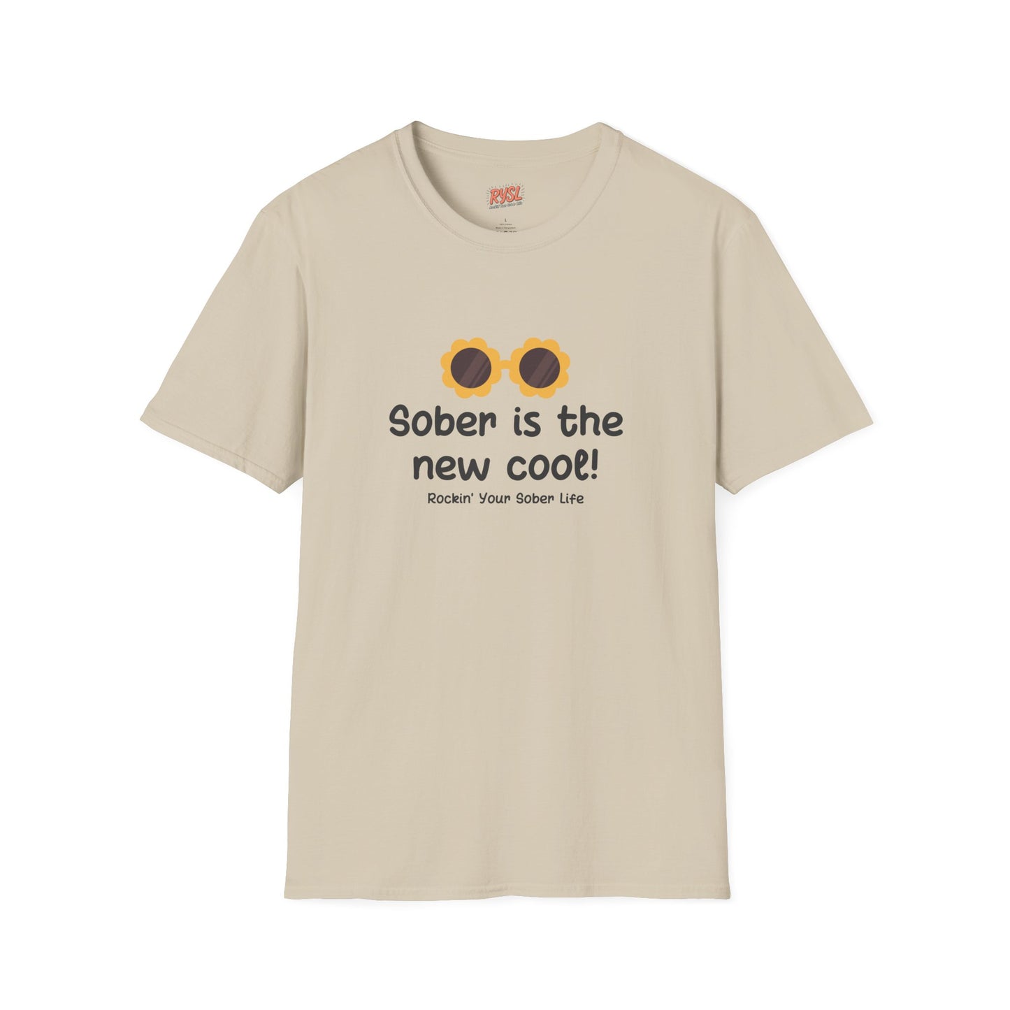 Sober Is the New Cool Tee – Rockin’ Your Sober Life