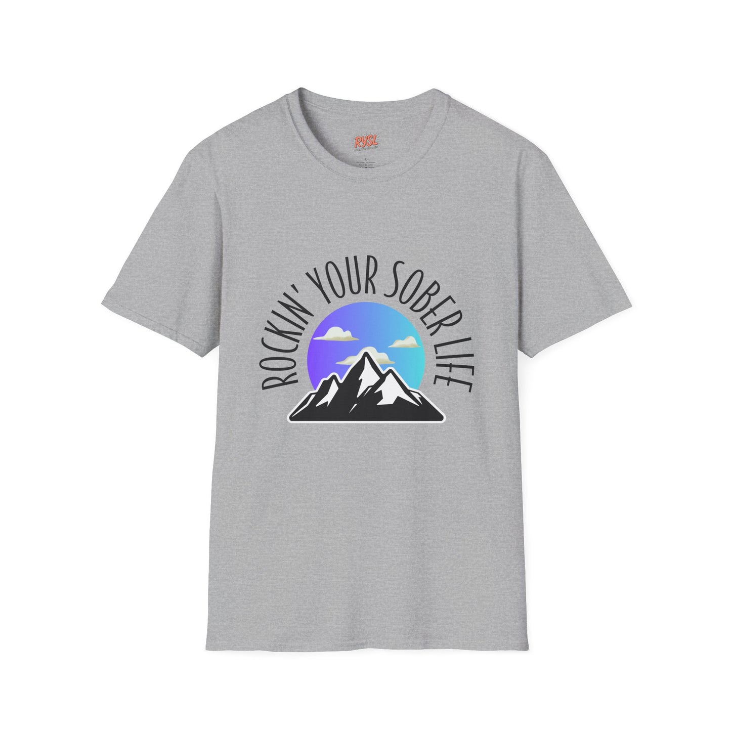 “Mountain Mindset” Unisex Tee (Chillwave)