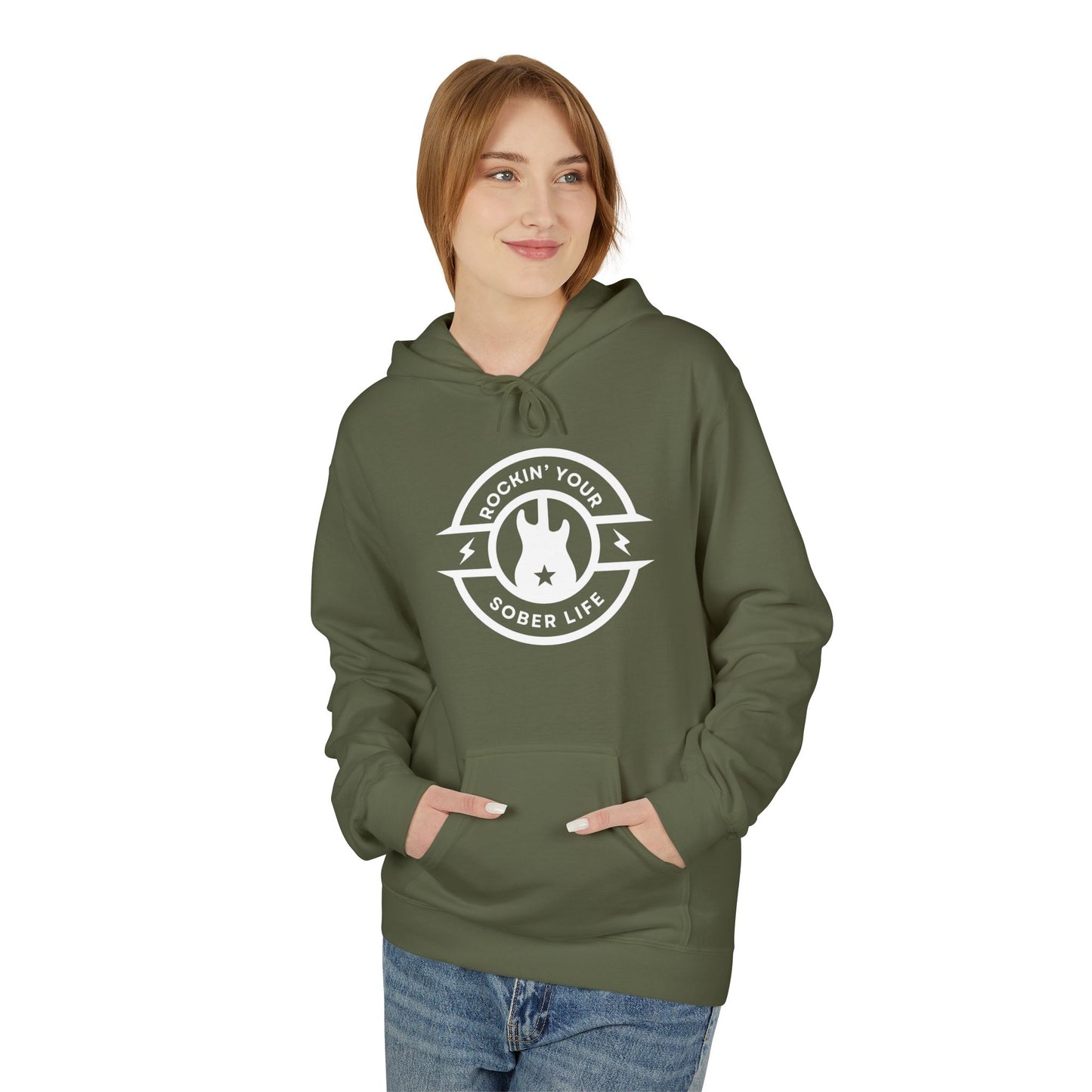 Rockin’ Your Sober Life Logo Hoodie – Classic Edition
