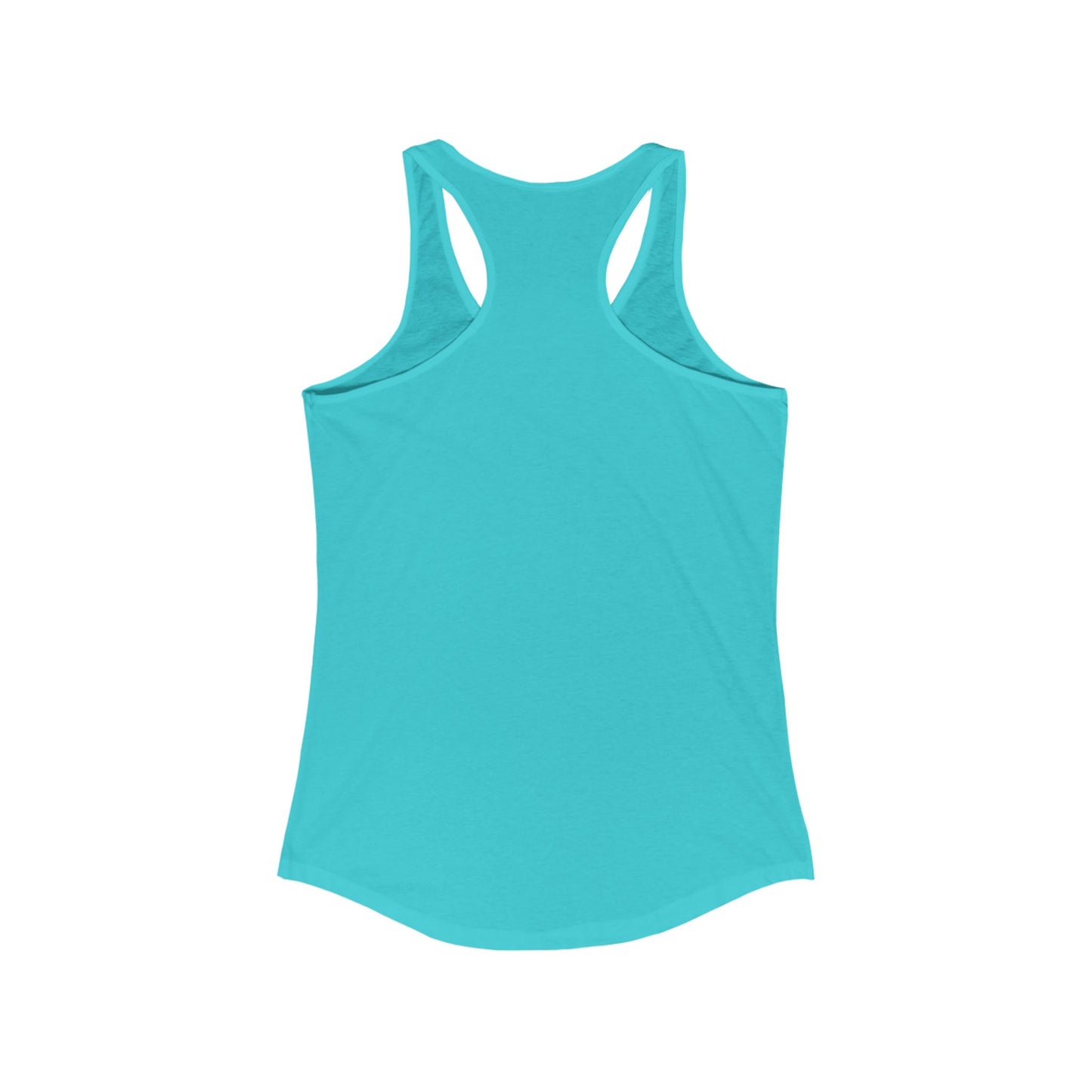 Women's "Mocktail Hour" Racerback Tank (Chillwave)