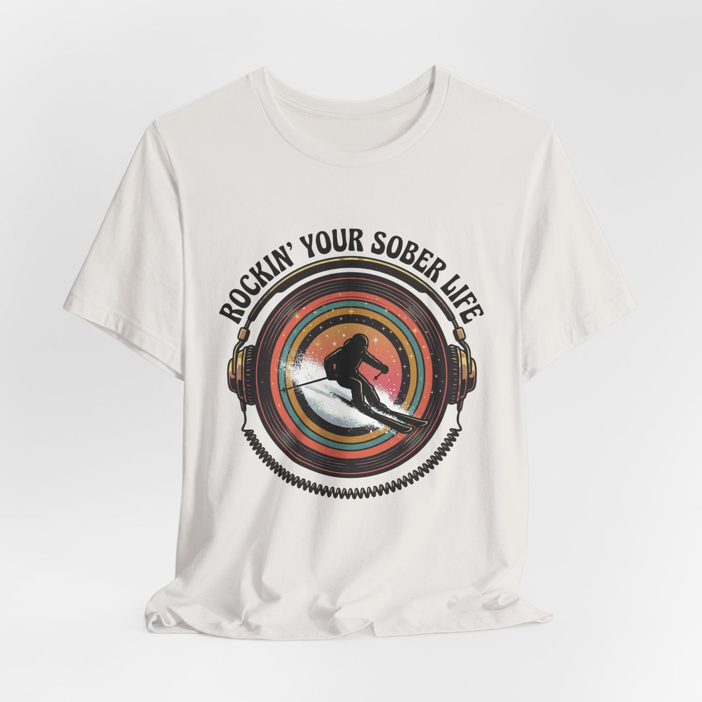 Rockin' Your Sober Life - Skier Tee
