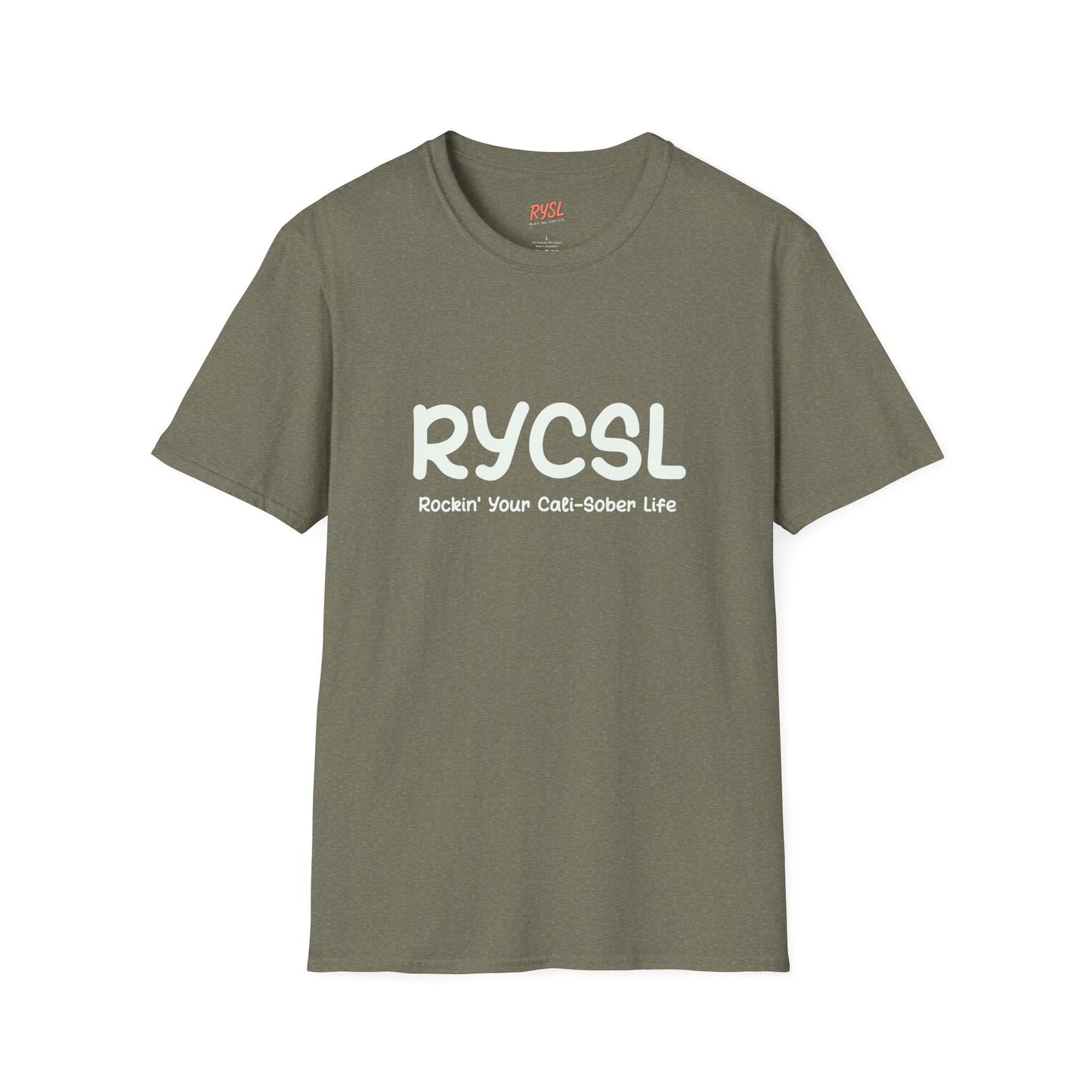 RYCSL Classic Tee – Rockin’ Your Cali-Sober Life