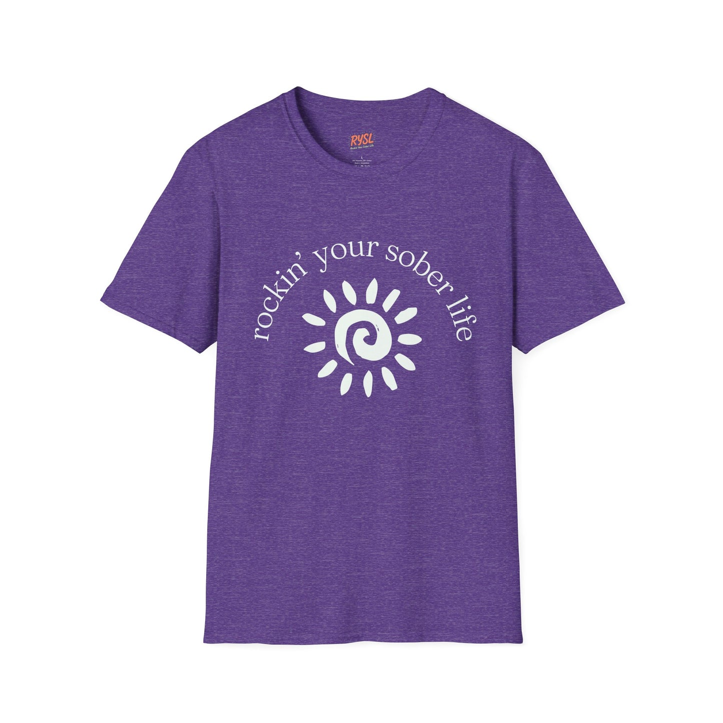 Rockin’ Your Sober Life Tee – Sunshine Vibe Edition
