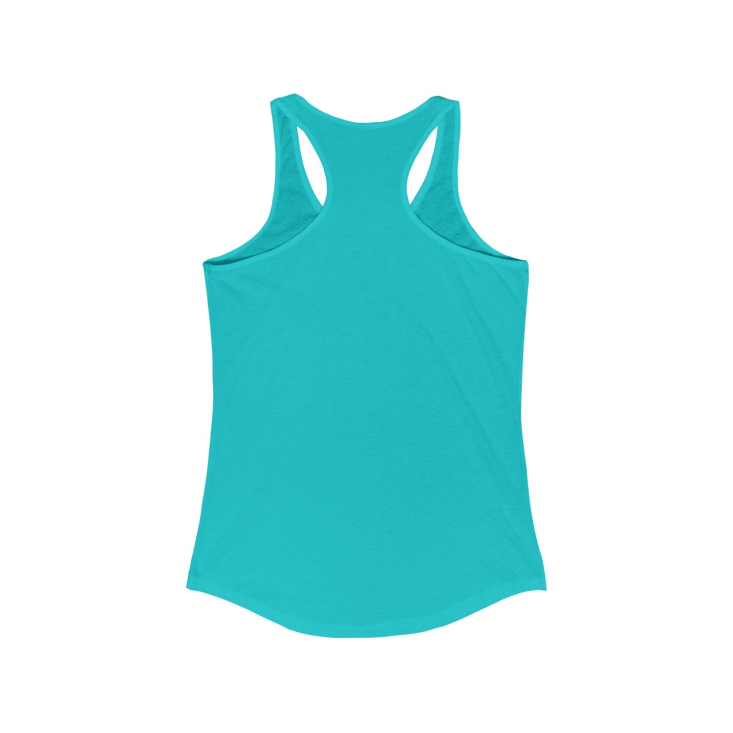 Women's "Mocktail Hour" Racerback Tank (Sunset)