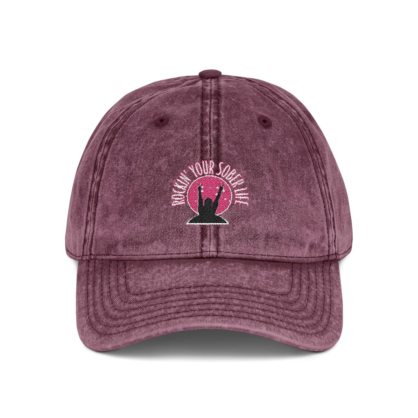 RYSL OG Vintage Embroidered Cap (Pink)