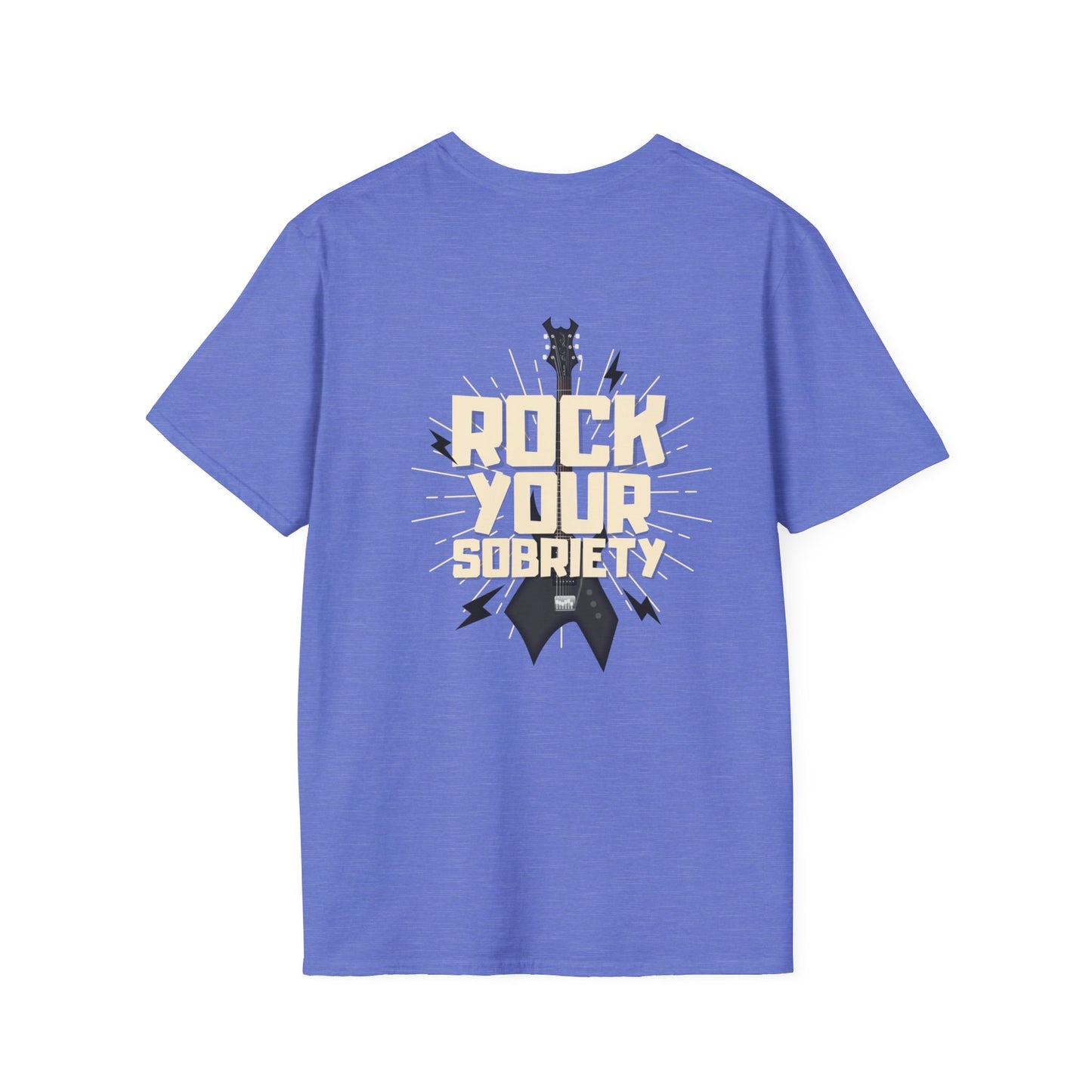 Rock Your Sobriety Tee – Turn Up the Clarity