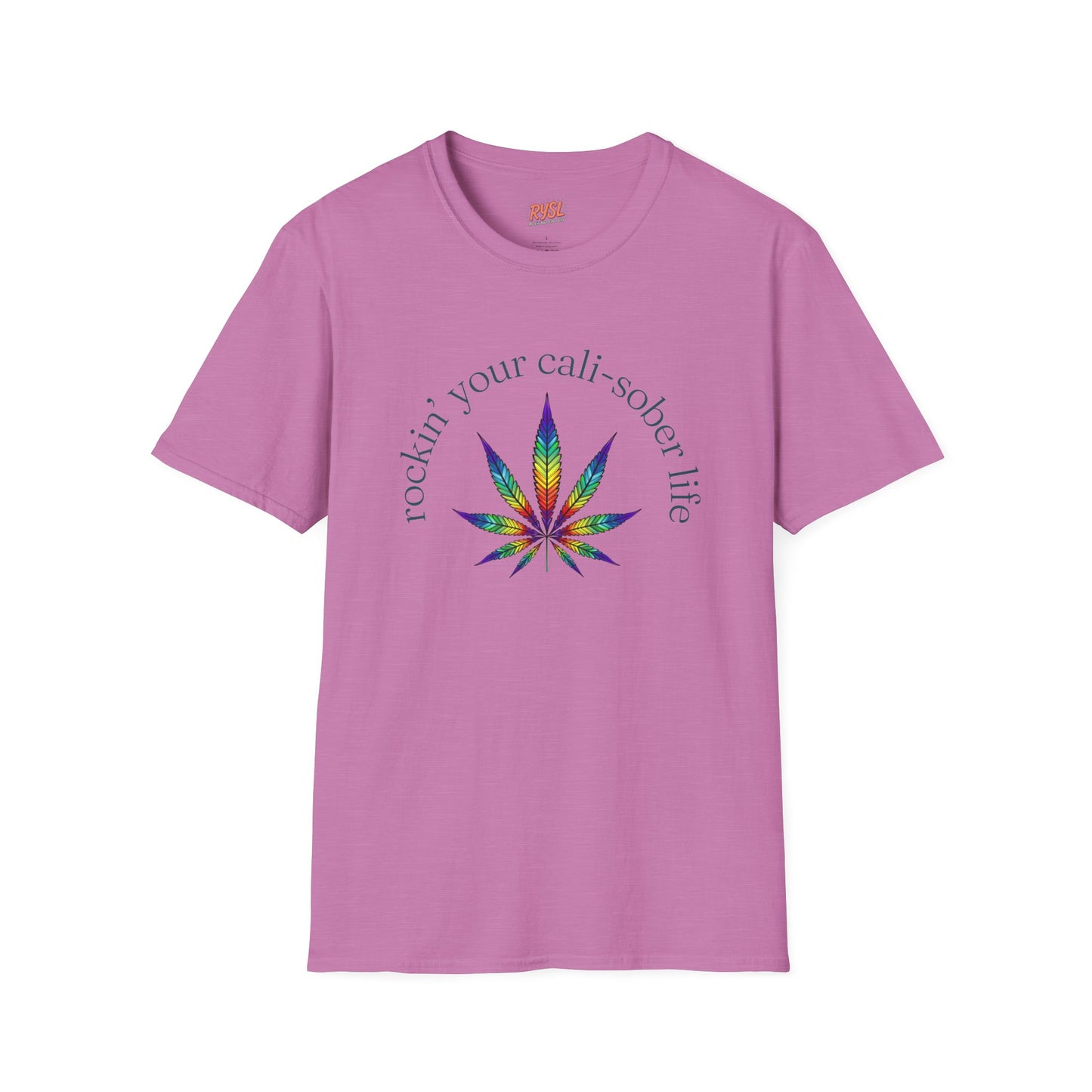 Cali-Sober Vibes Psychedelic Tee – Rockin’ Your Cali-Sober Life