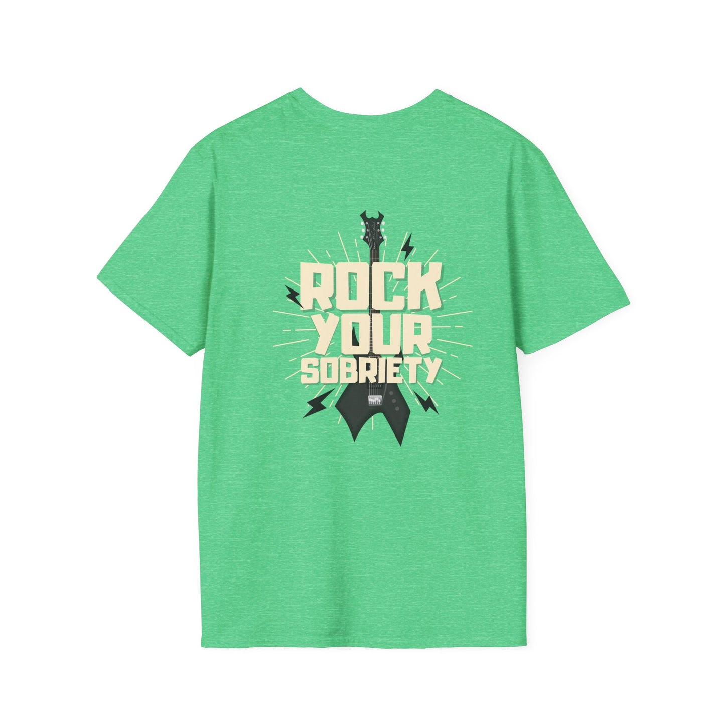 Rock Your Sobriety Tee – Turn Up the Clarity