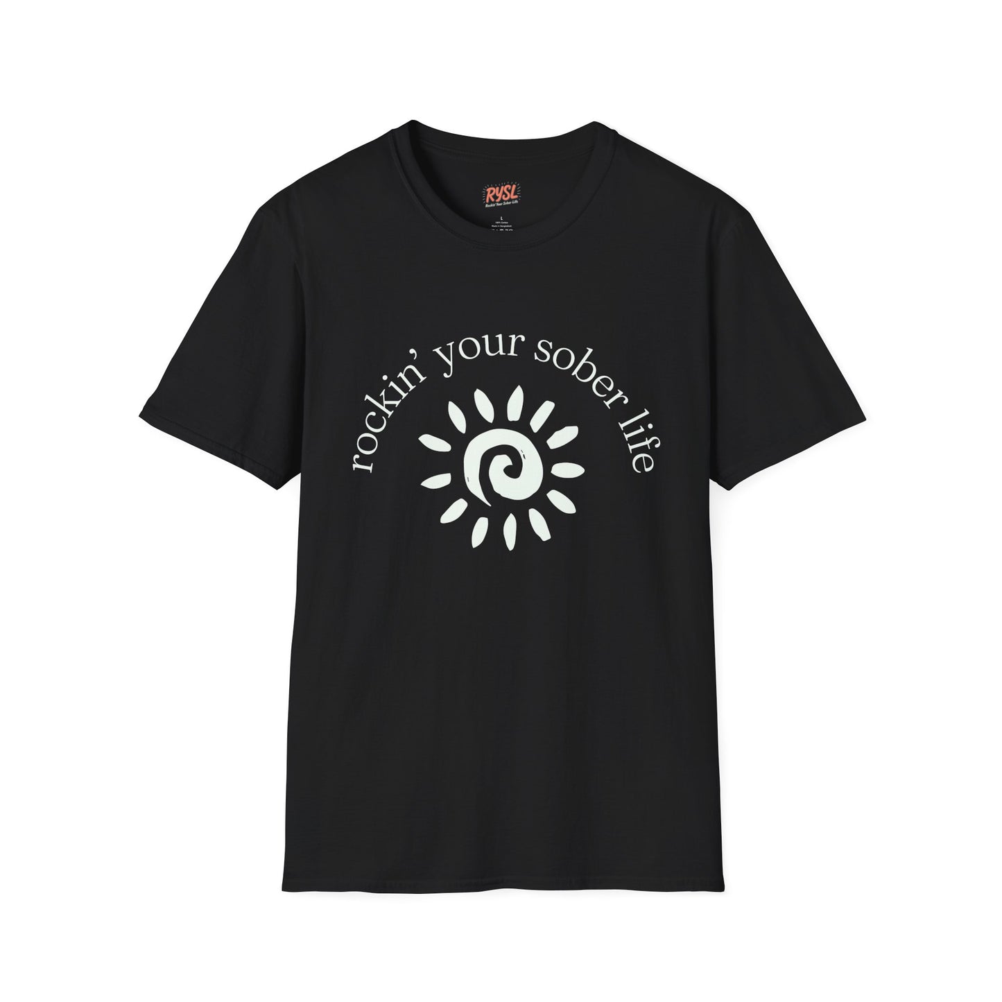 Rockin’ Your Sober Life Tee – Sunshine Vibe Edition