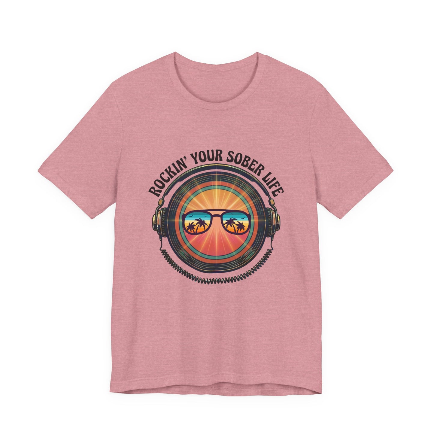 Rockin' Your Sober Life - Aviator Sunglasses Edition | Vintage Vinyl Design