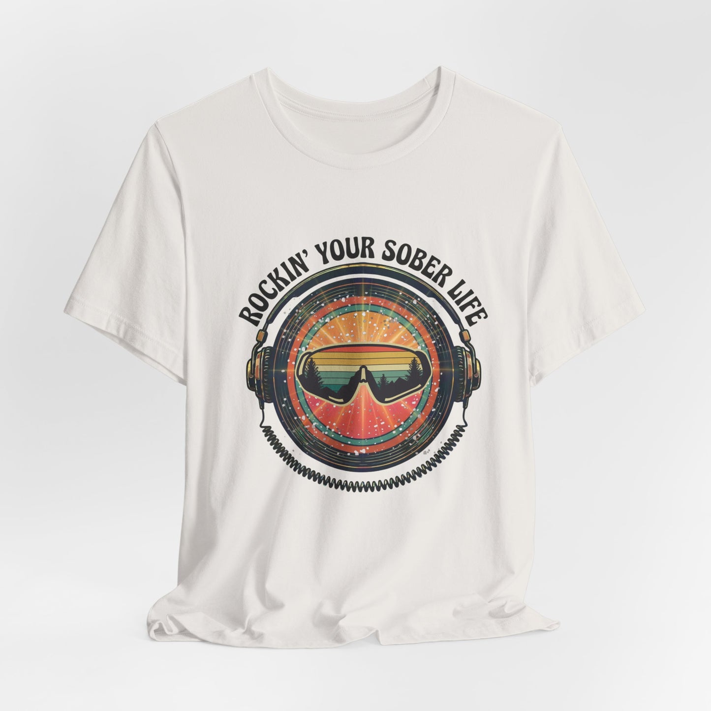 Rock Your Sober Life on the Slopes - Retro Goggle Design