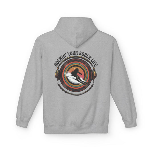 Rockin' Your Sober Life - Skier Hoodie