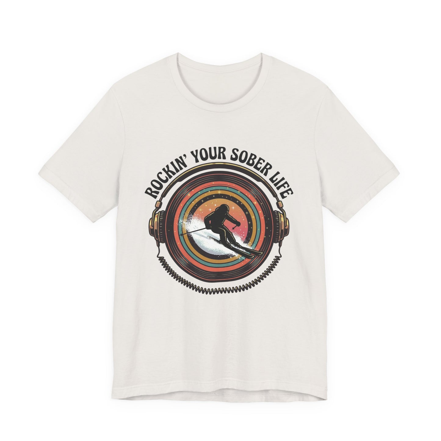 Rockin' Your Sober Life - Skier Tee